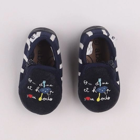 Absorba - chaussons bleu - pointure 18