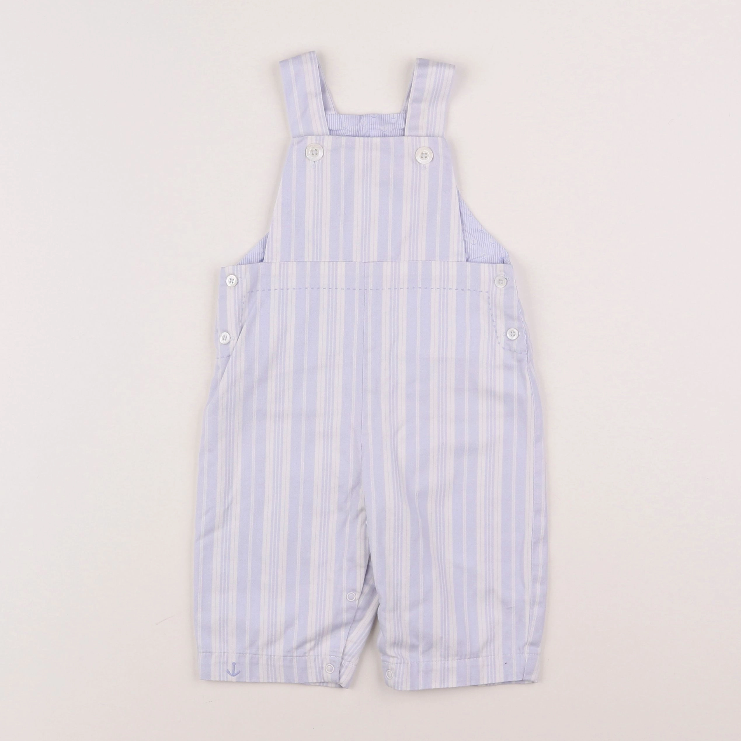 Jacadi - salopette bleu - 6 mois