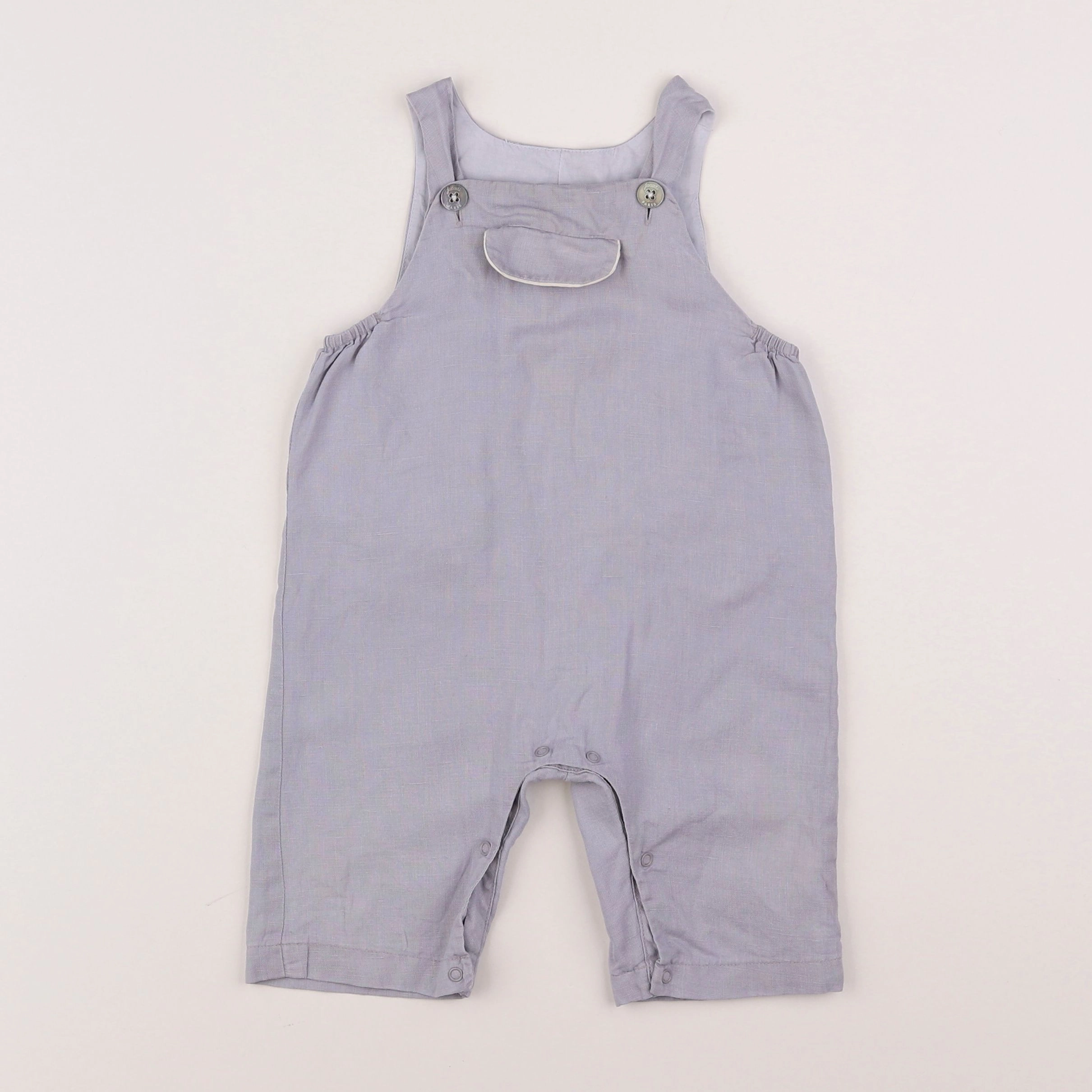 Jacadi - salopette gris - 6 mois
