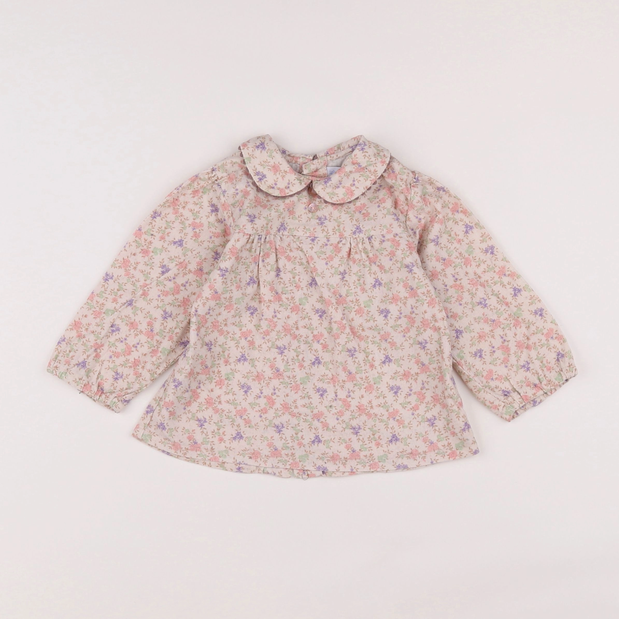Jacadi - blouse liberty multicolore - 12 mois