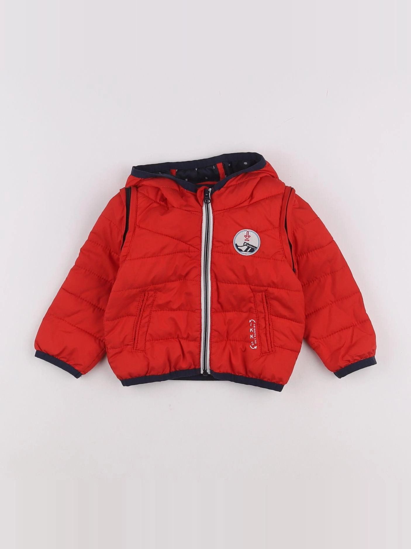 IKKS - doudoune rouge - 6 mois
