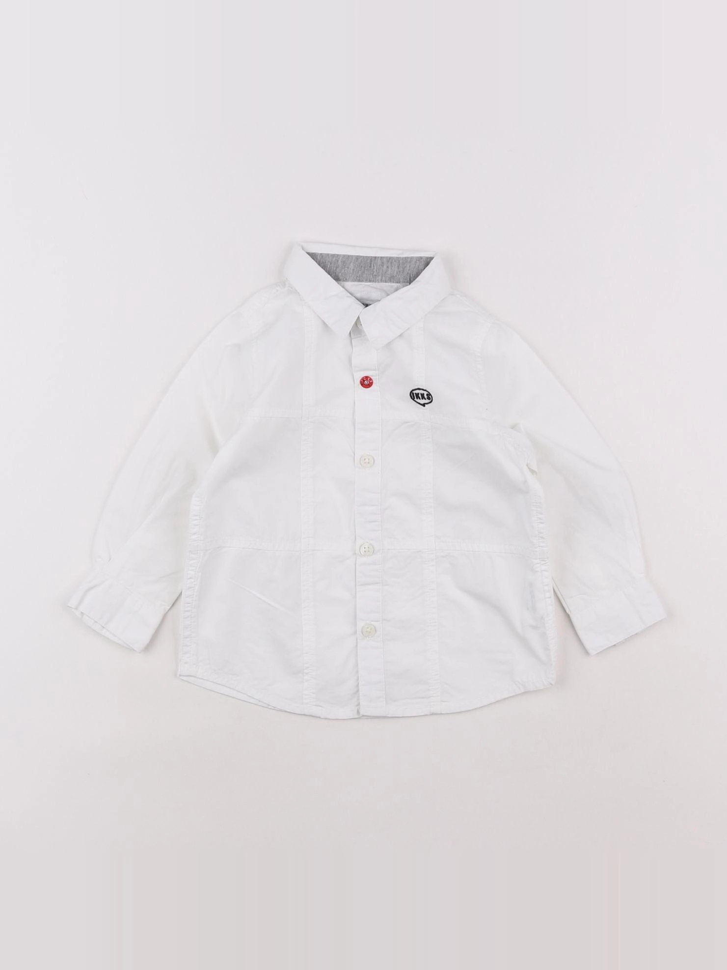 IKKS - chemise blanc - 12 mois