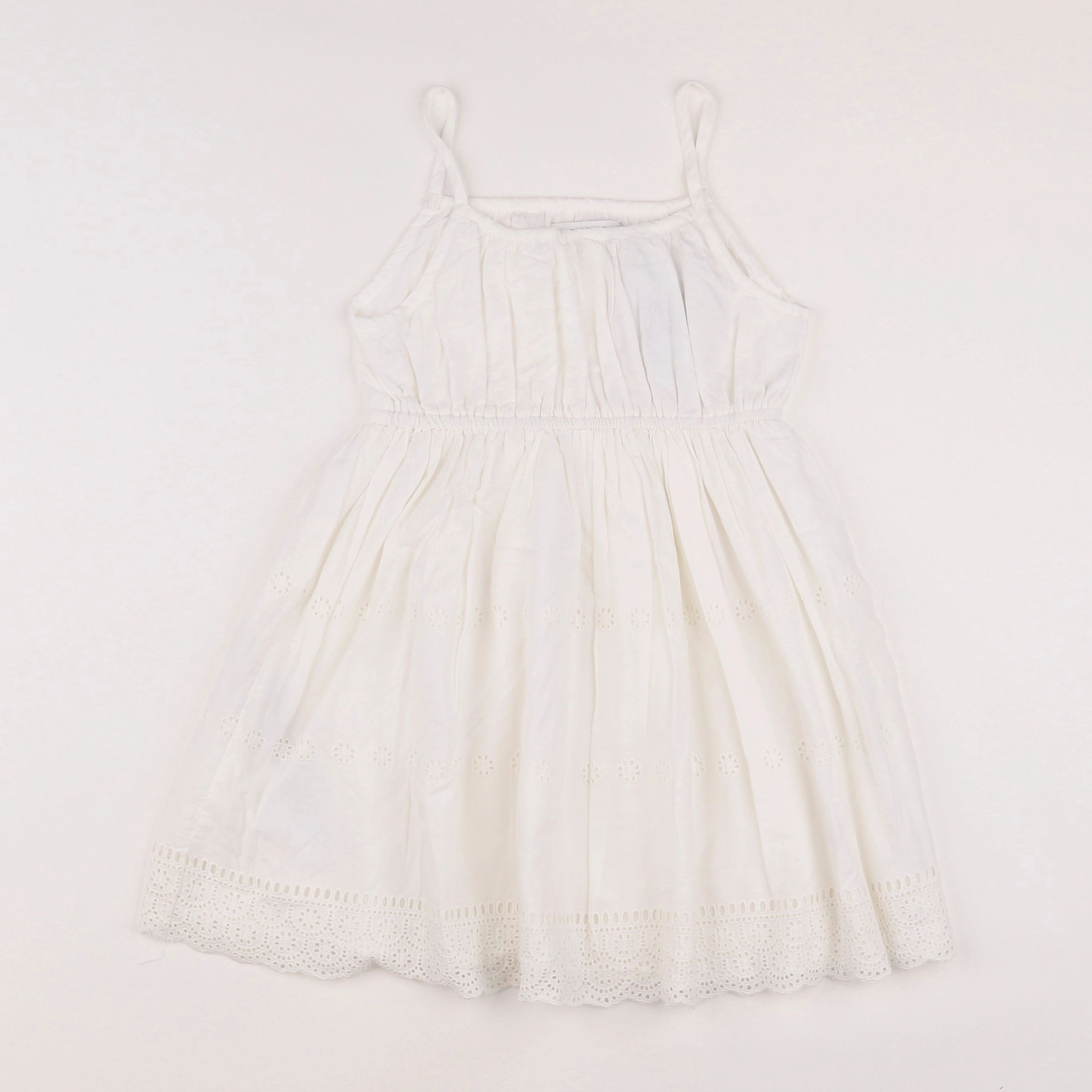 Mango - robe blanc - 5/6 ans