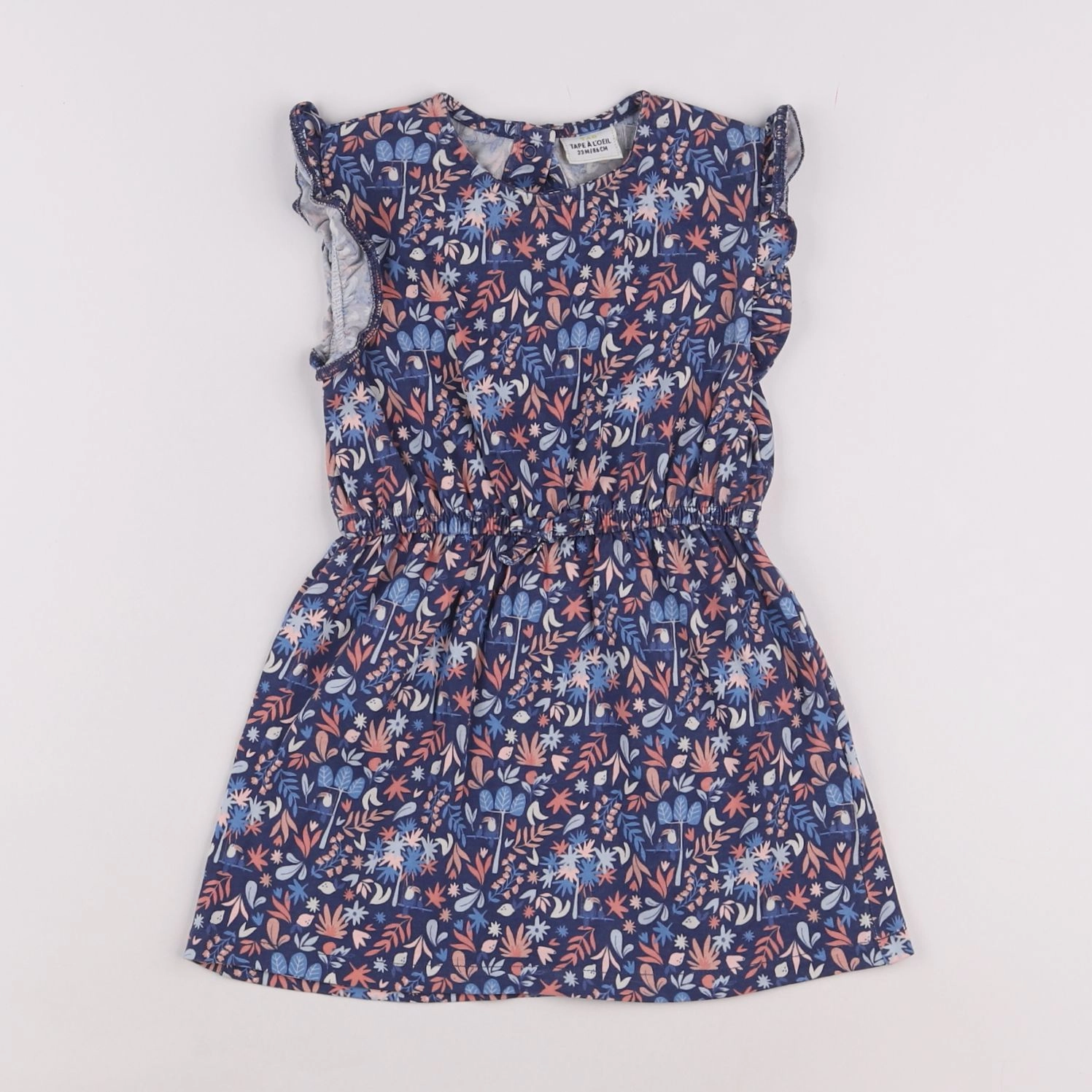Tape à l'oeil - robe bleu - 2 ans