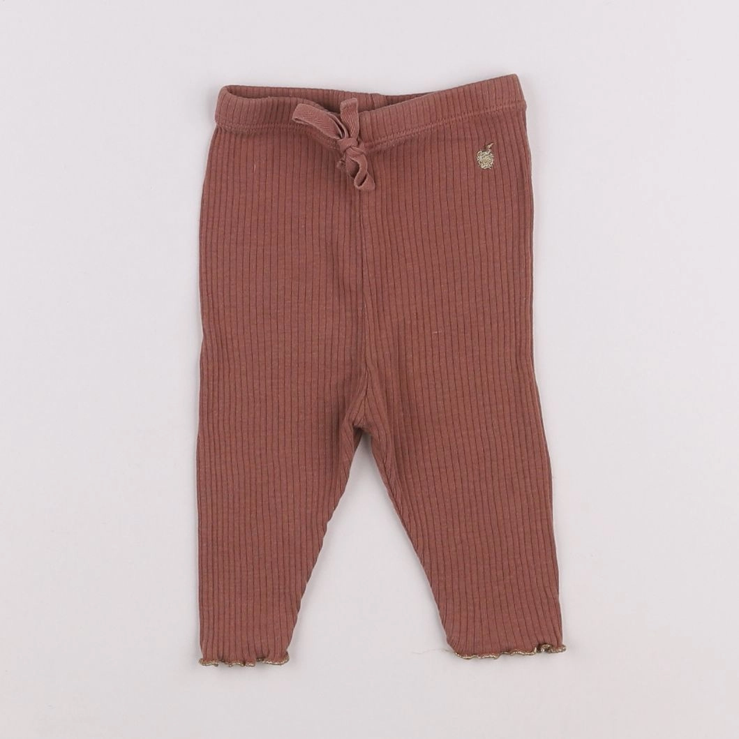 Emile et Ida - legging marron - 6 mois