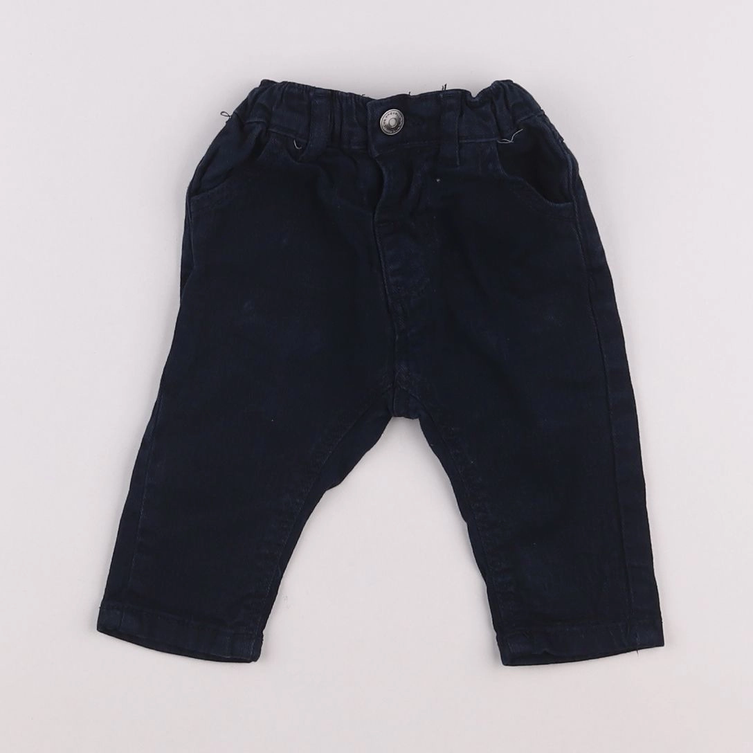 Tape à l'oeil - pantalon bleu - 3 mois