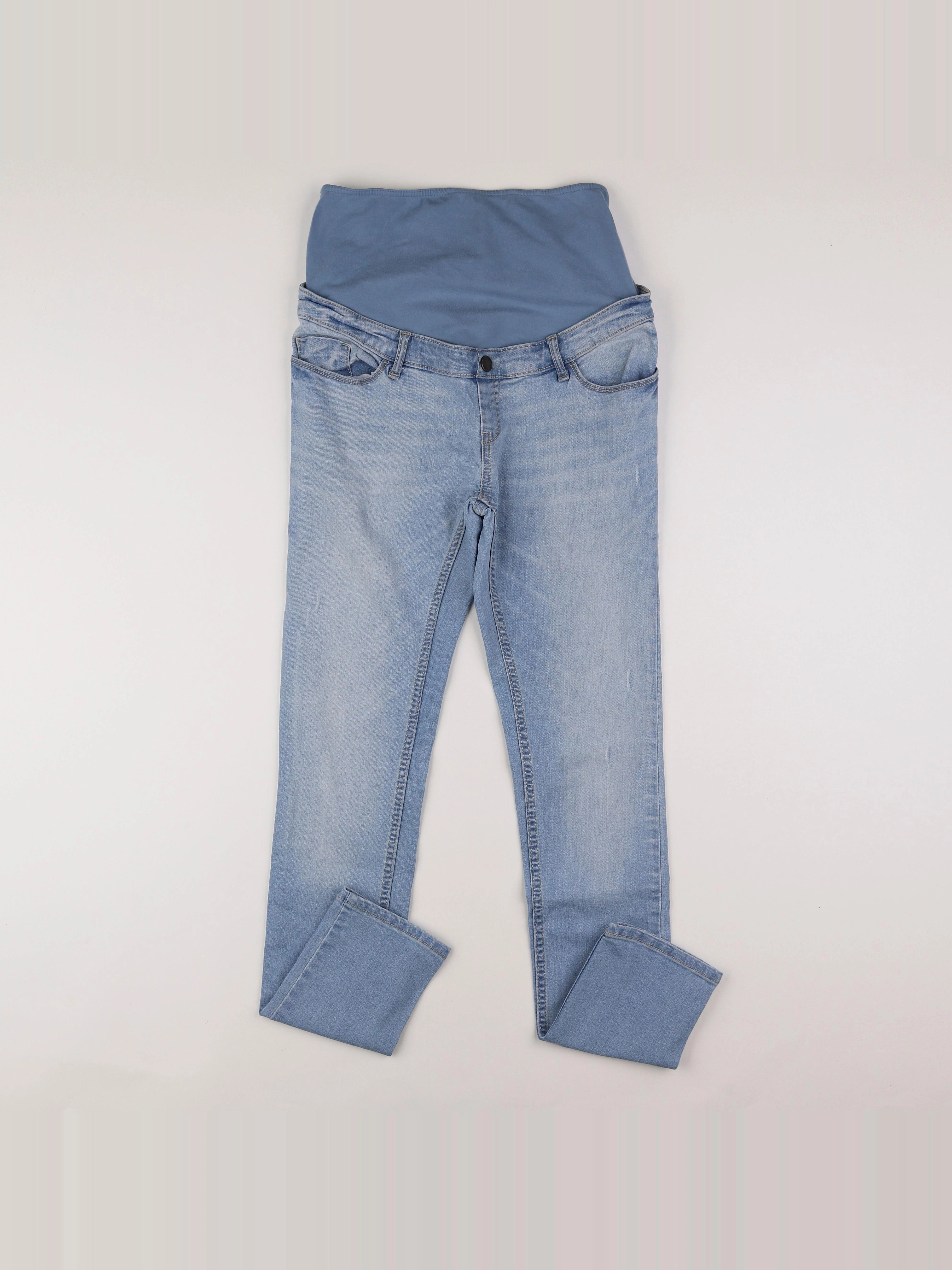 Kiabi - jean grossesse bleu - 36