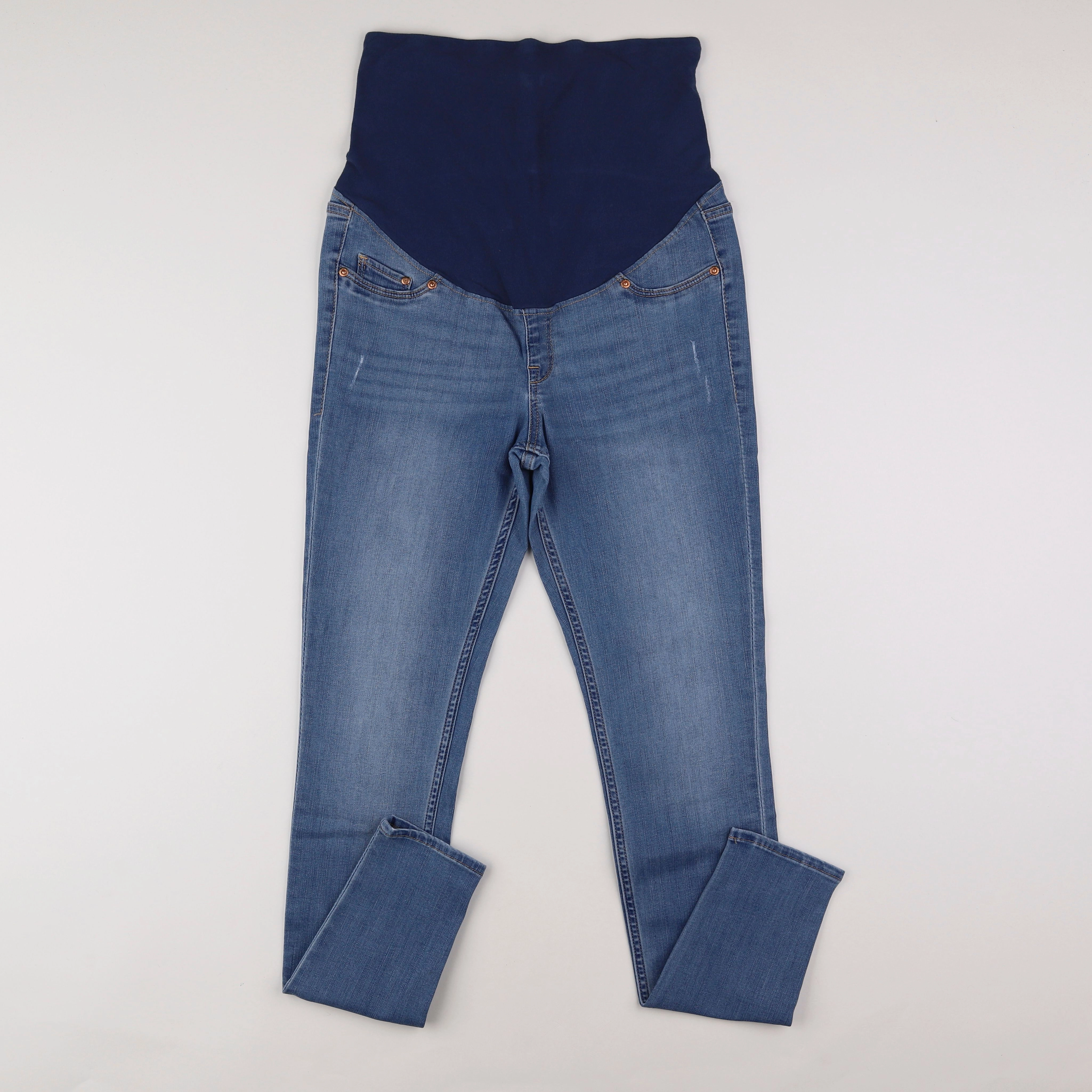 H&M - jean grossesse bleu - 40 à 42