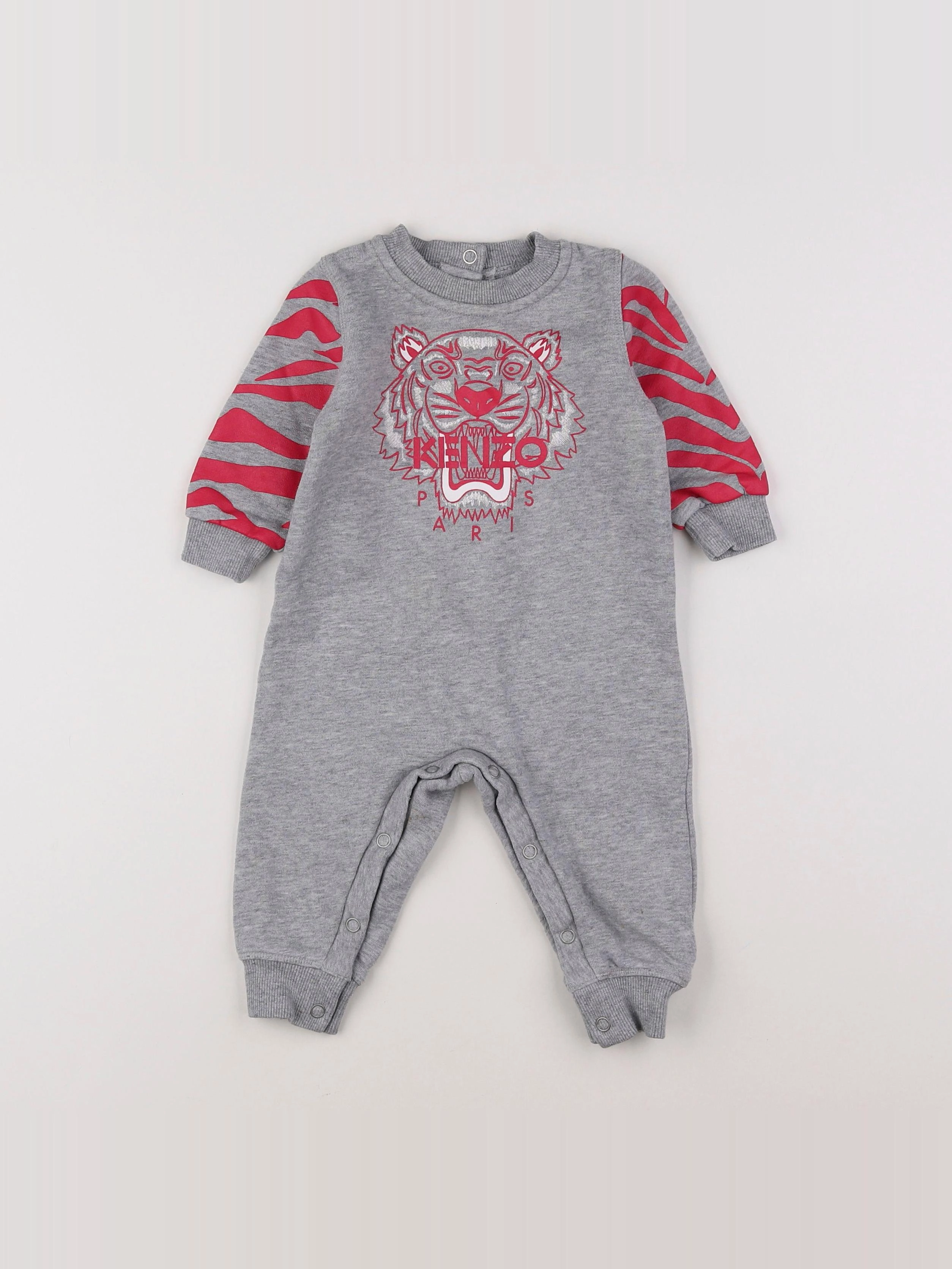 Kenzo - combinaison gris - 12 mois