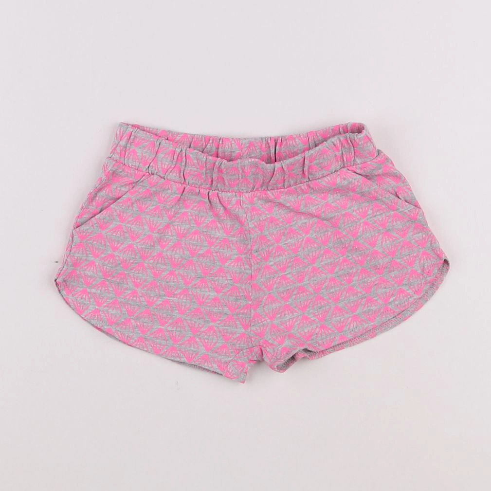 Vertbaudet - short gris - 9 mois