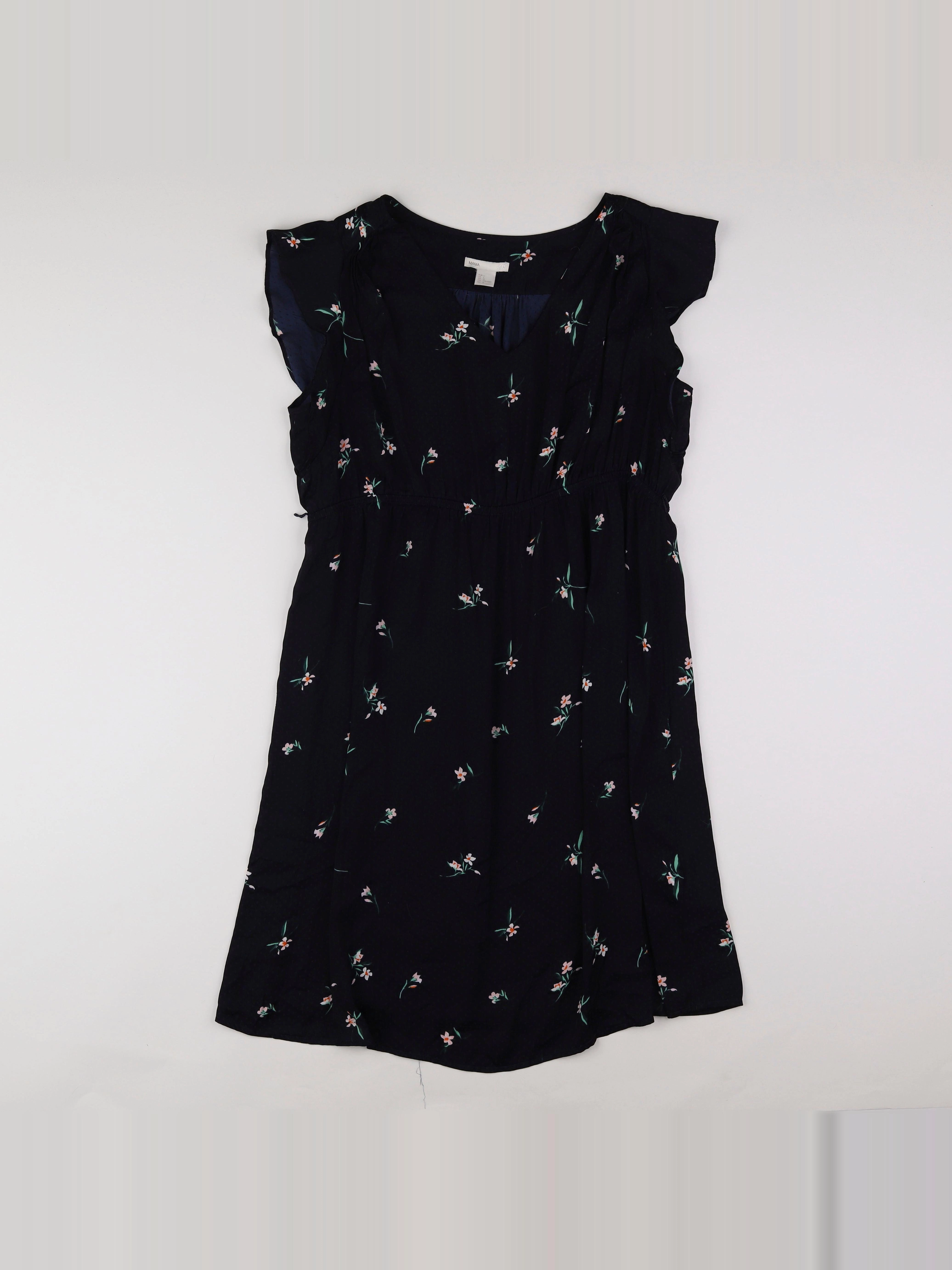 H&M - robe grossesse noir - 44 à 46