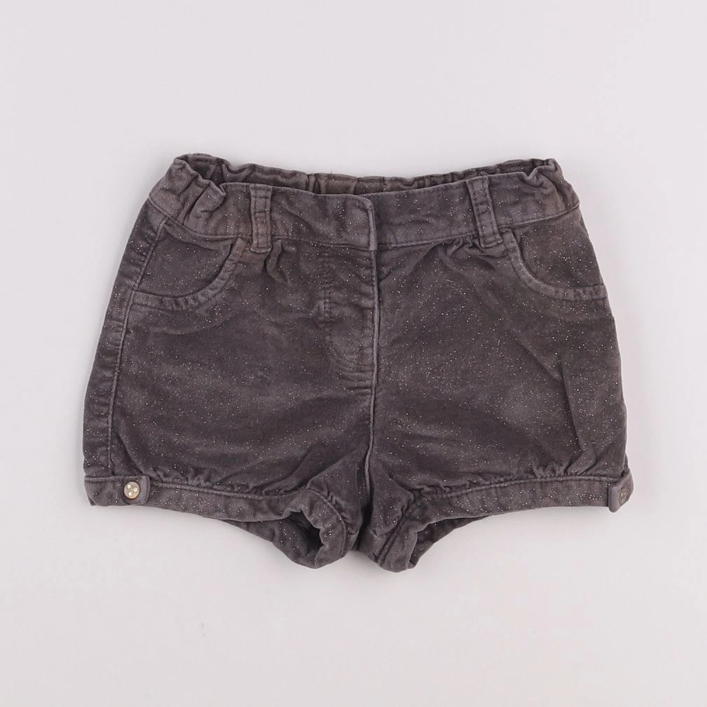 Tape à l'oeil - short marron - 2 ans