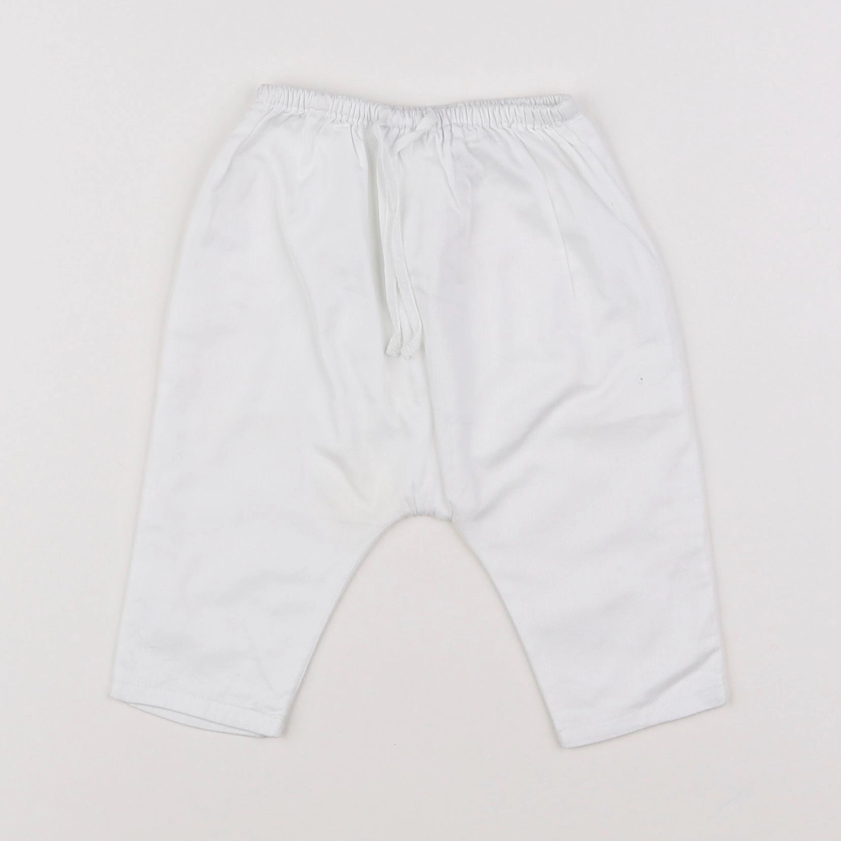 Boutchou - sarouel blanc - 3 mois