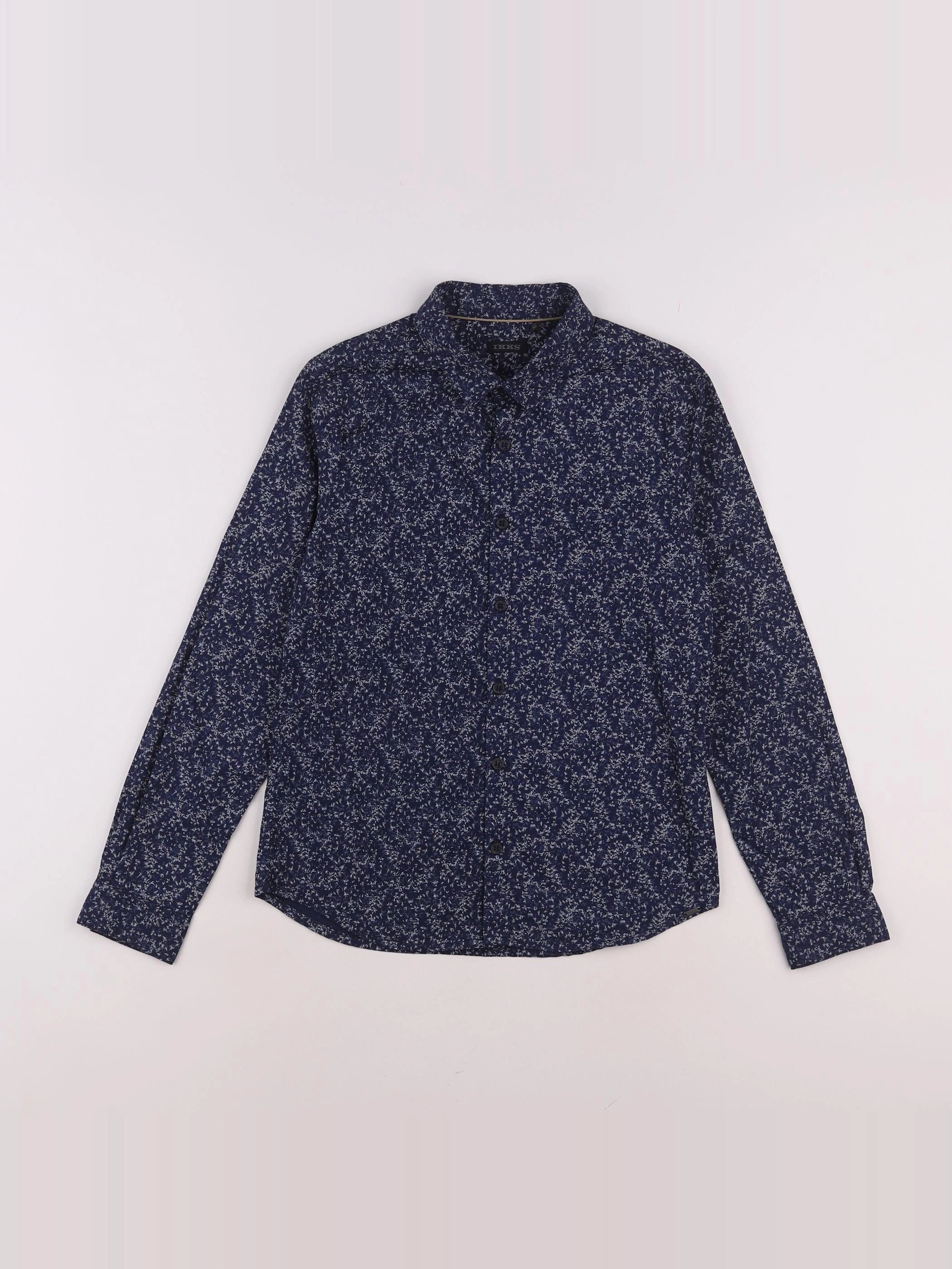 IKKS - chemise bleu - 10 ans