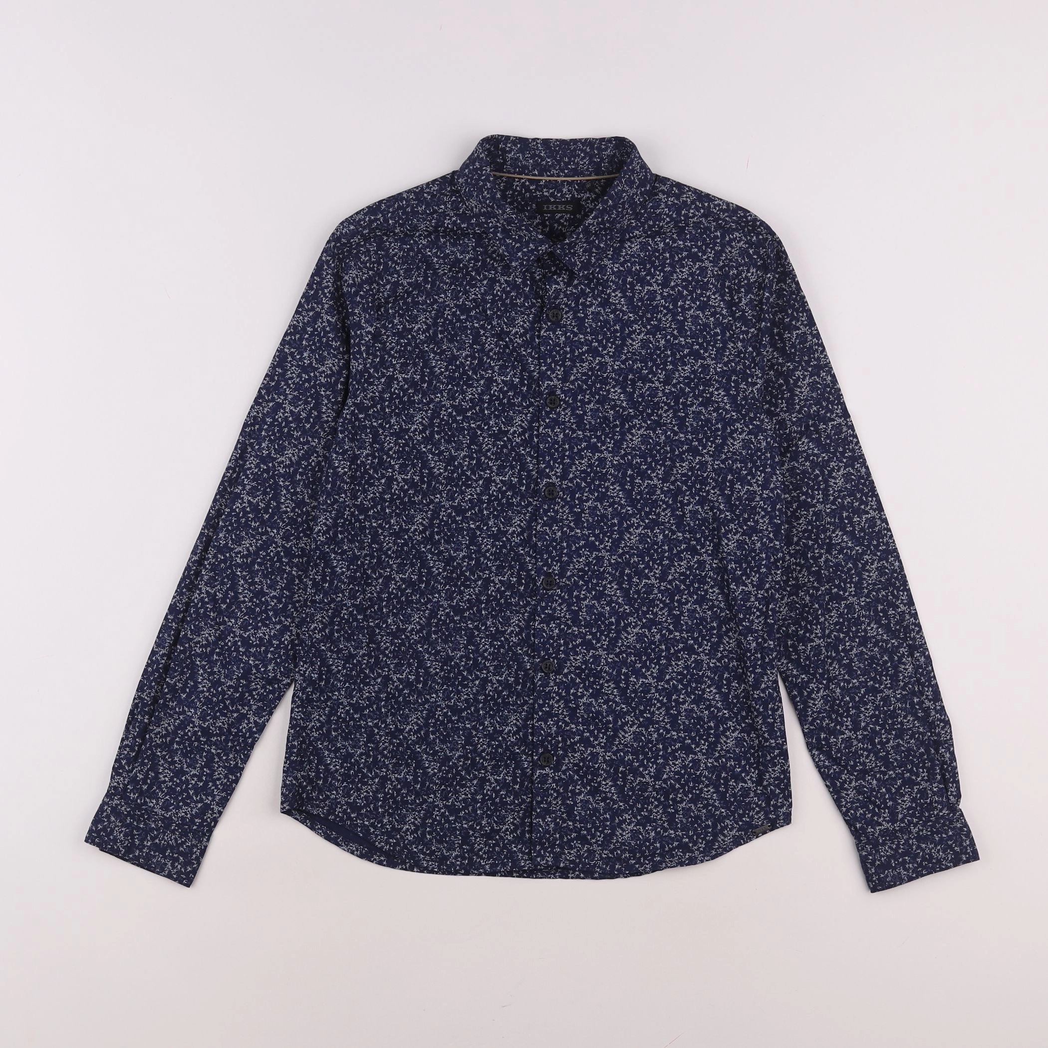 IKKS - chemise bleu - 10 ans
