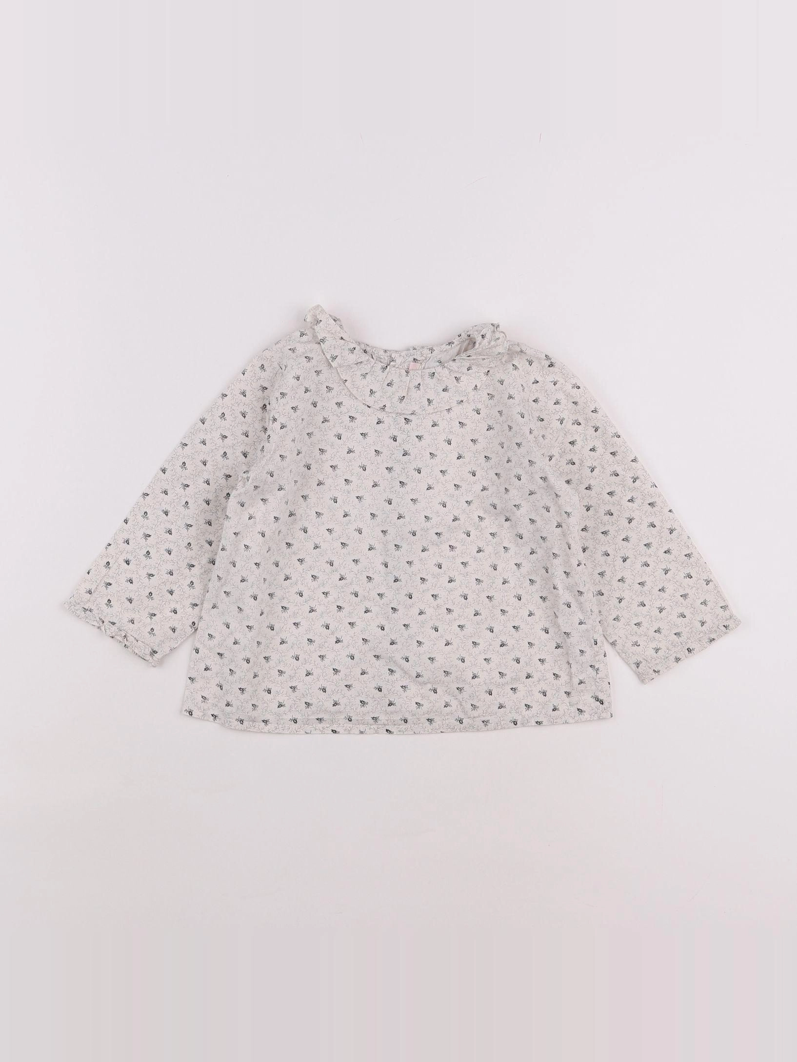 Bonpoint - blouse blanc - 18 mois