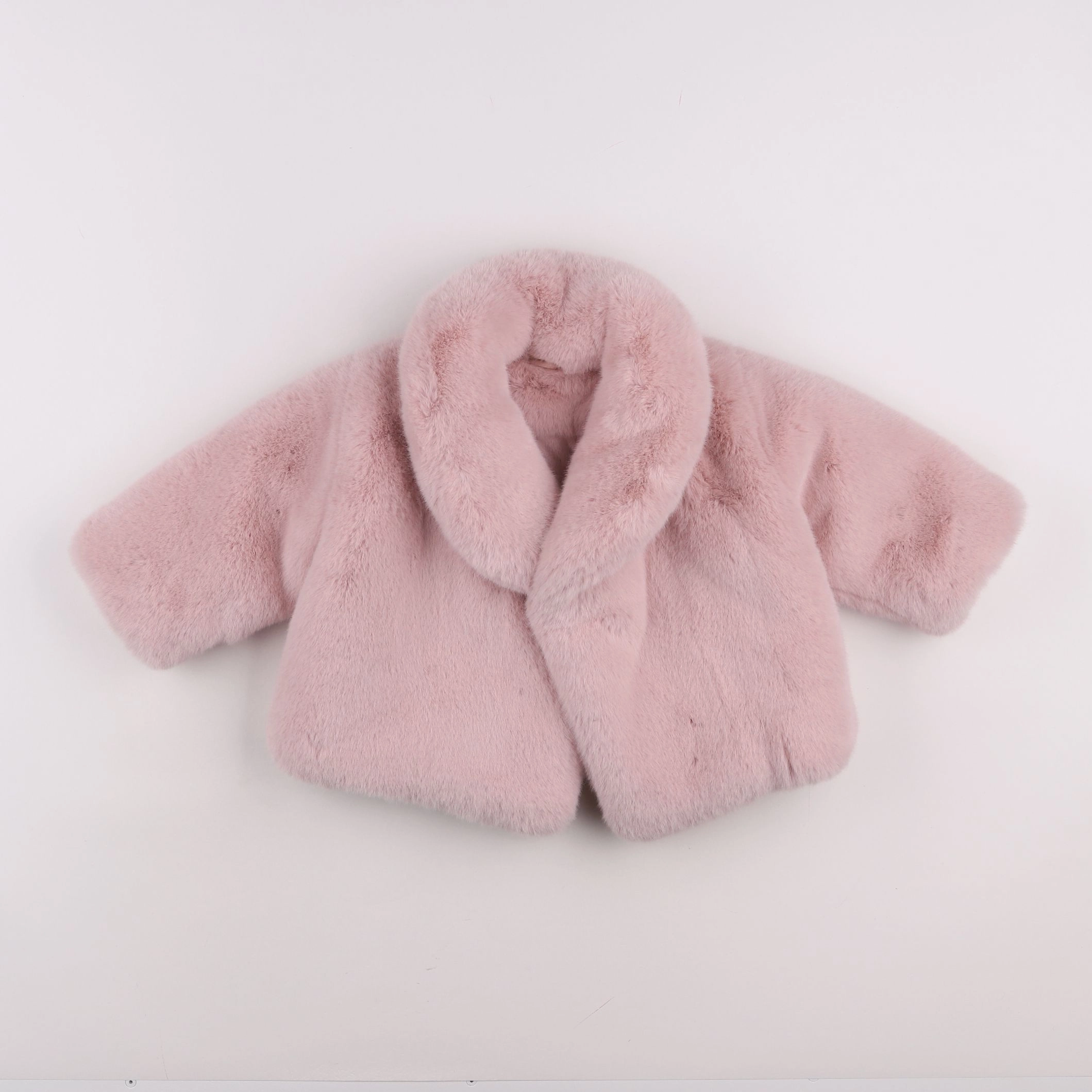 Bonton - veste rose - 12/18 mois