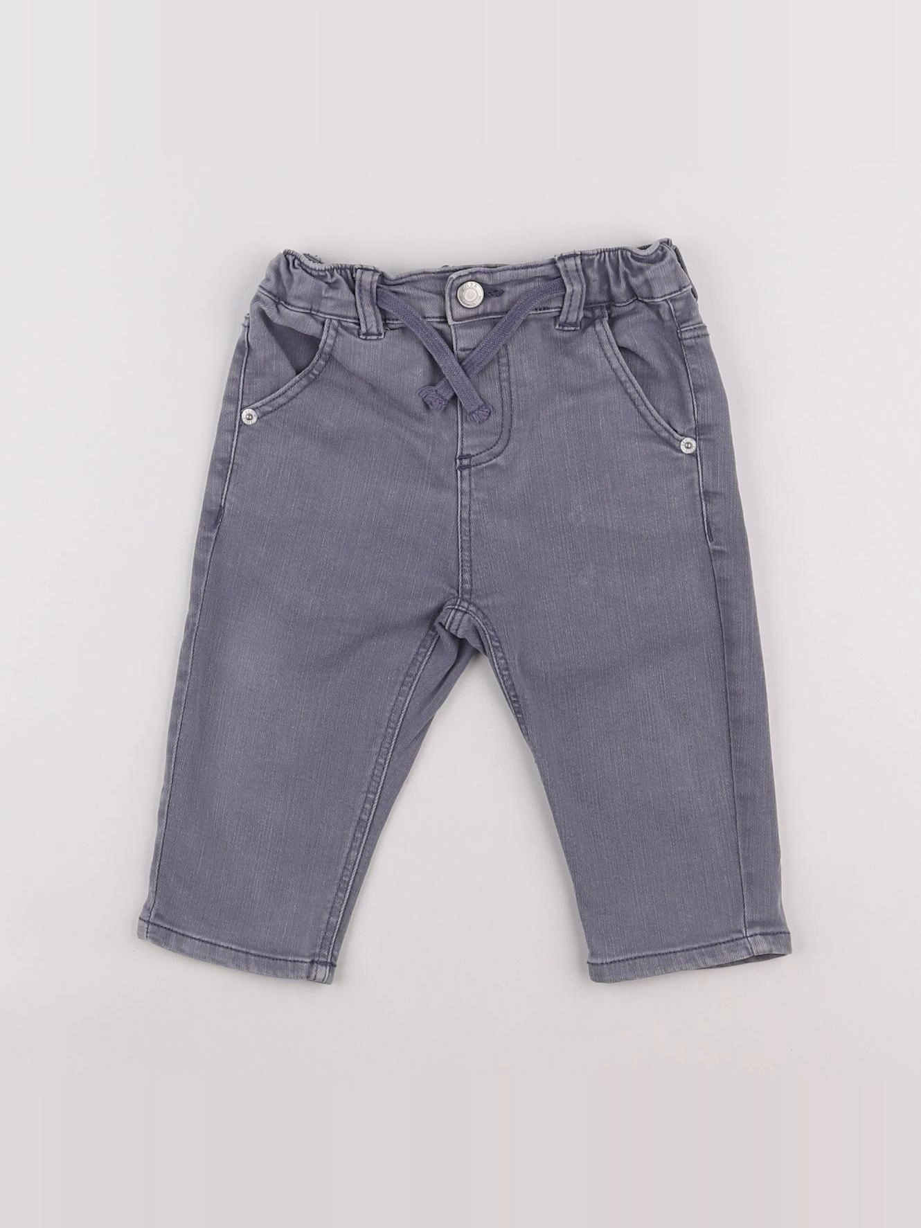 Zara - jean gris - 9/12 mois