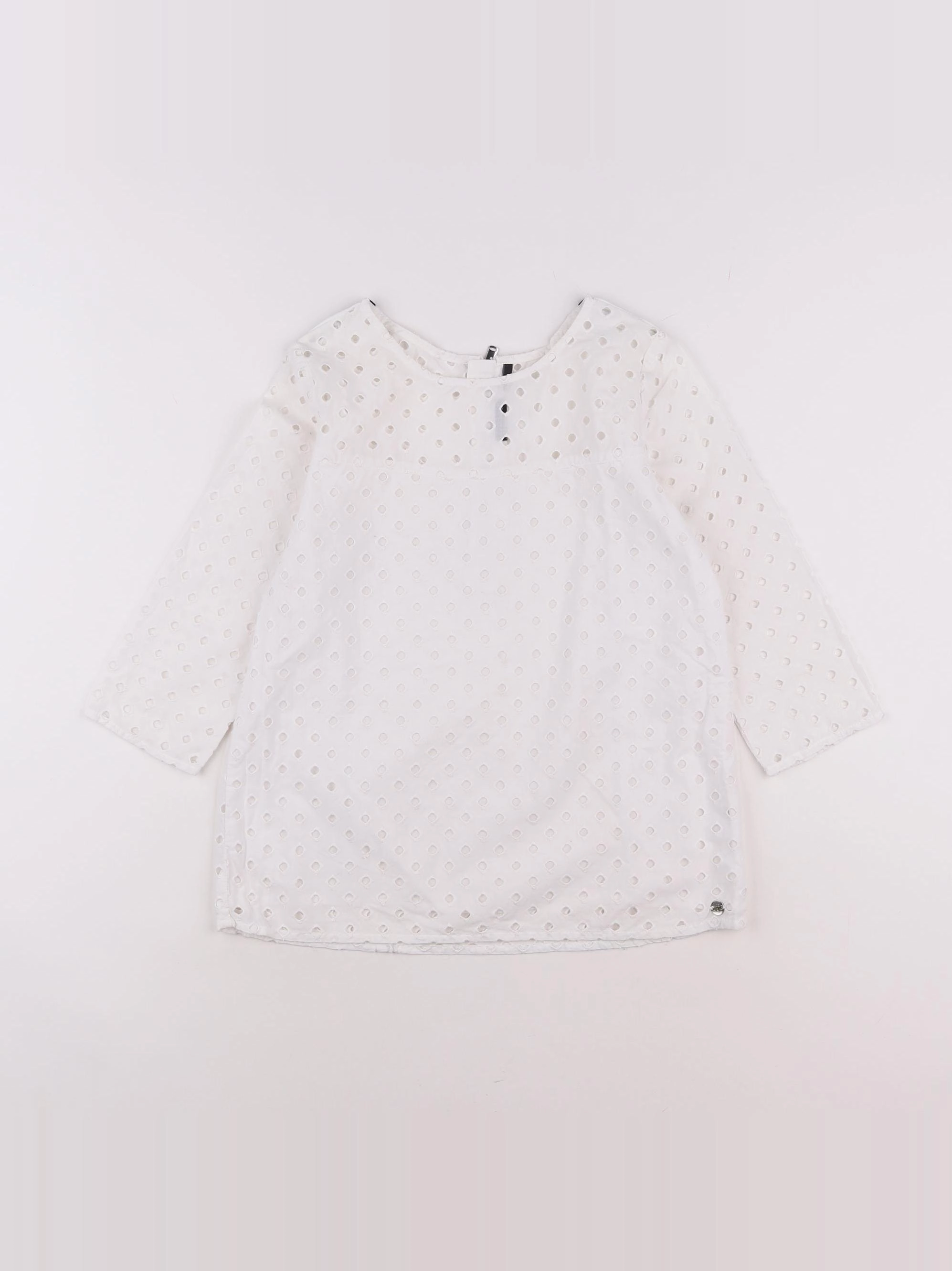 IKKS - tee-shirt blanc - 10 ans