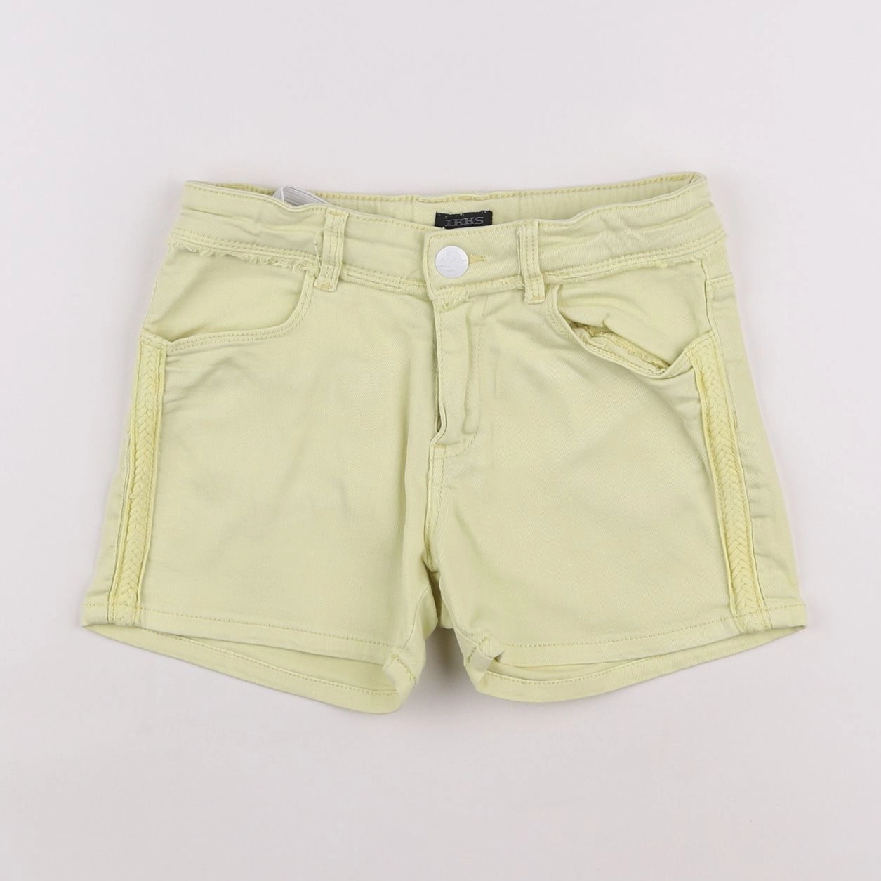 IKKS - short jaune - 8 ans