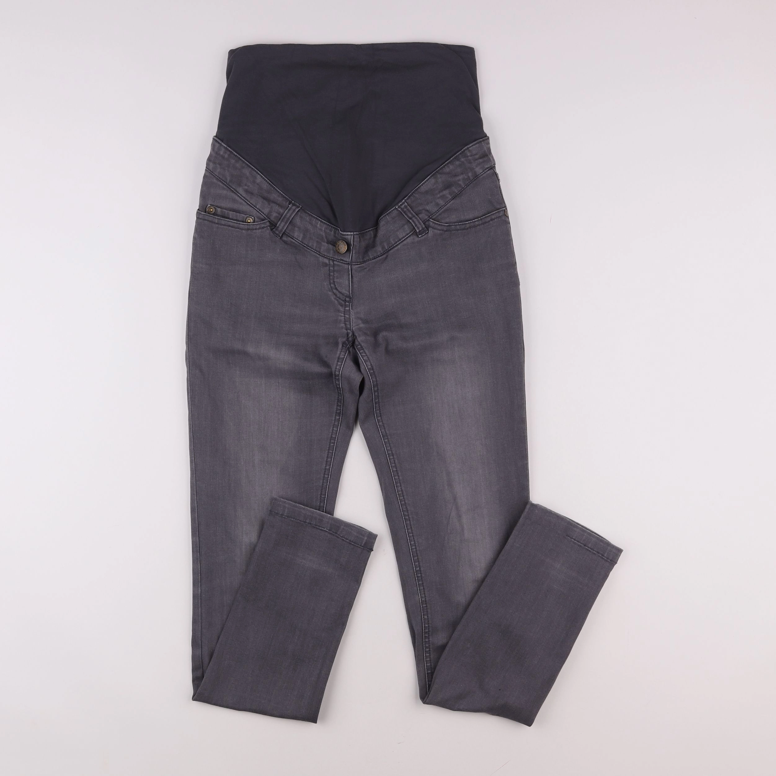 Vertbaudet - jean grossesse gris - 36