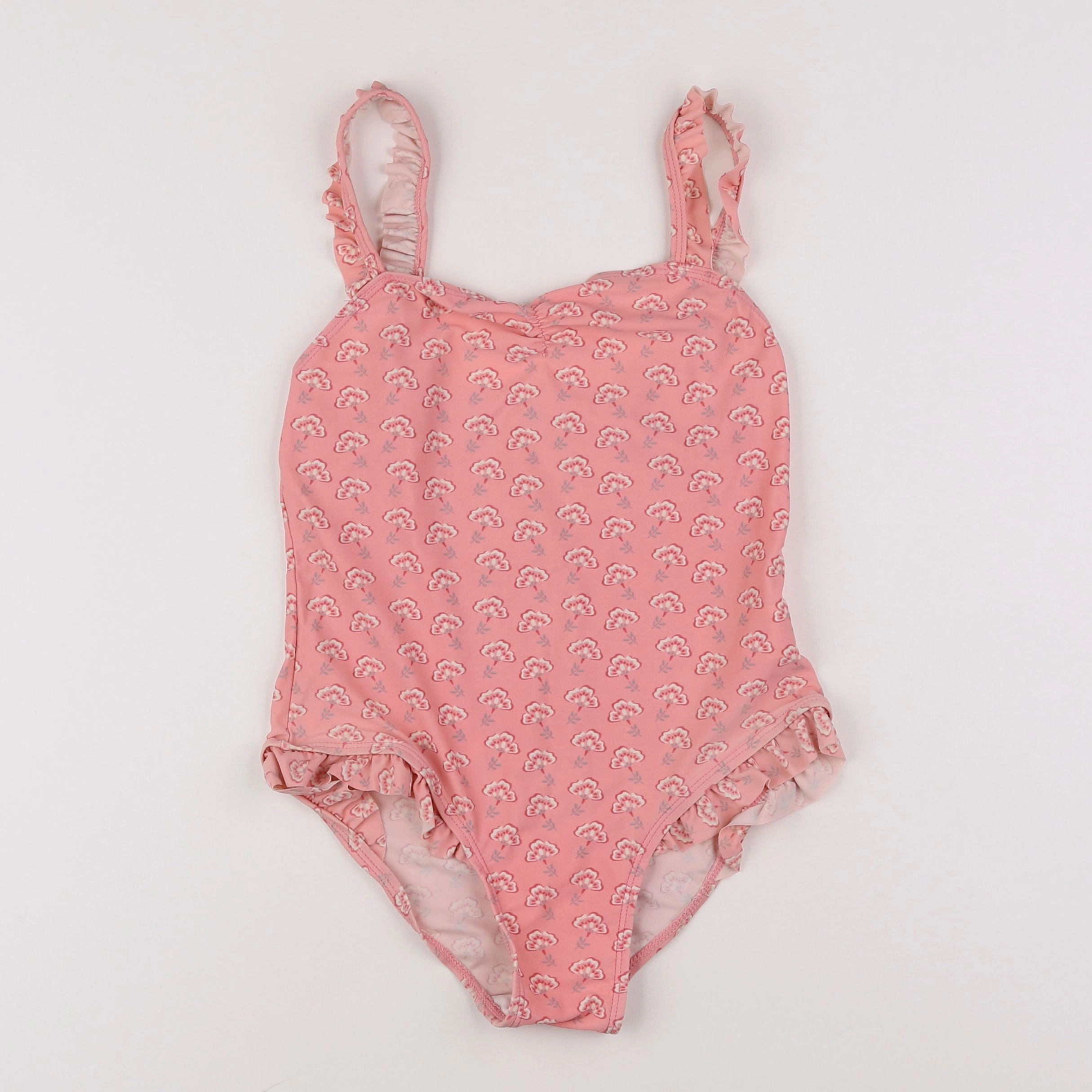 Vertbaudet - maillot de bain rose - 10 ans