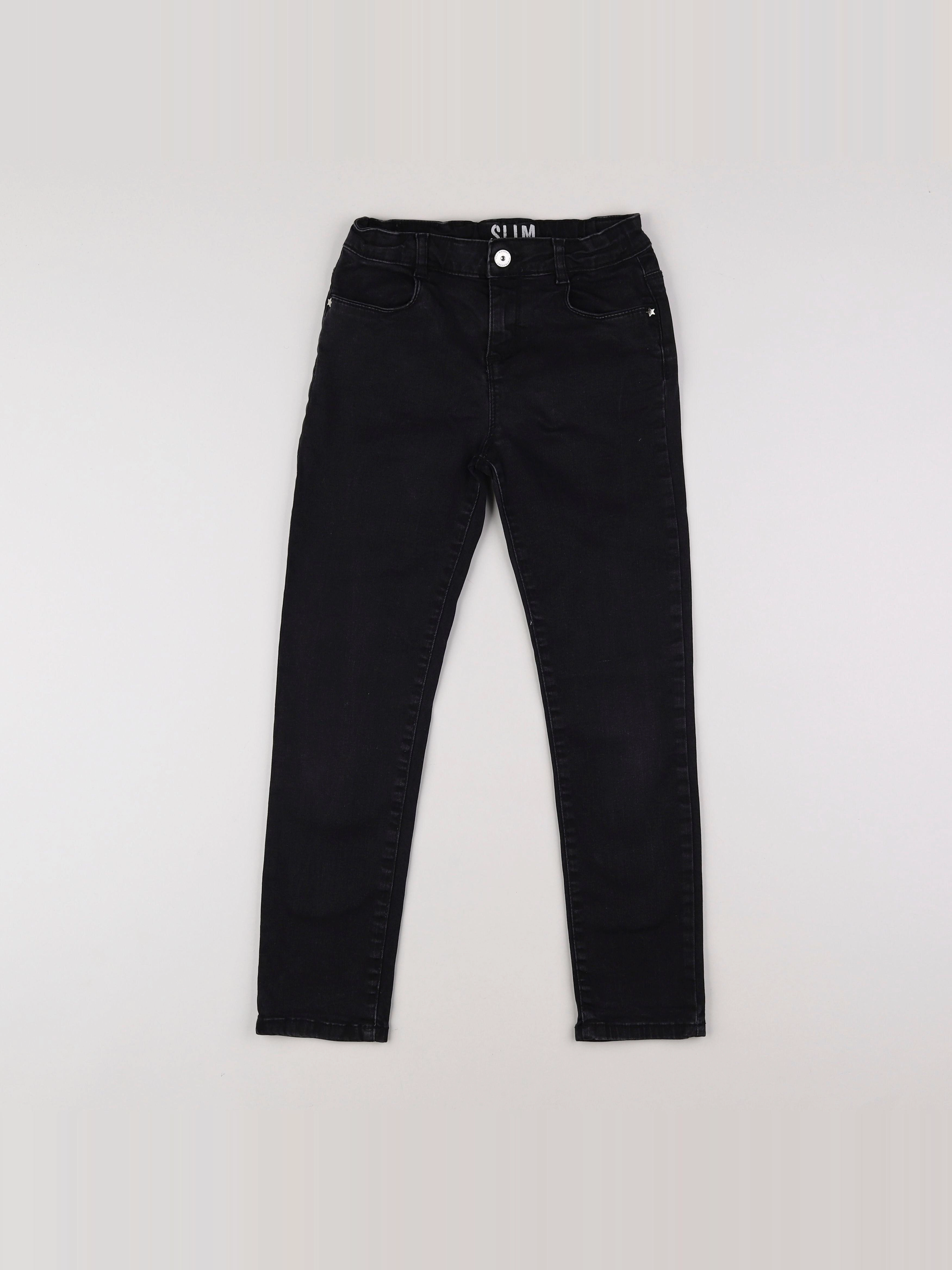 Vertbaudet - jean noir - 9 ans