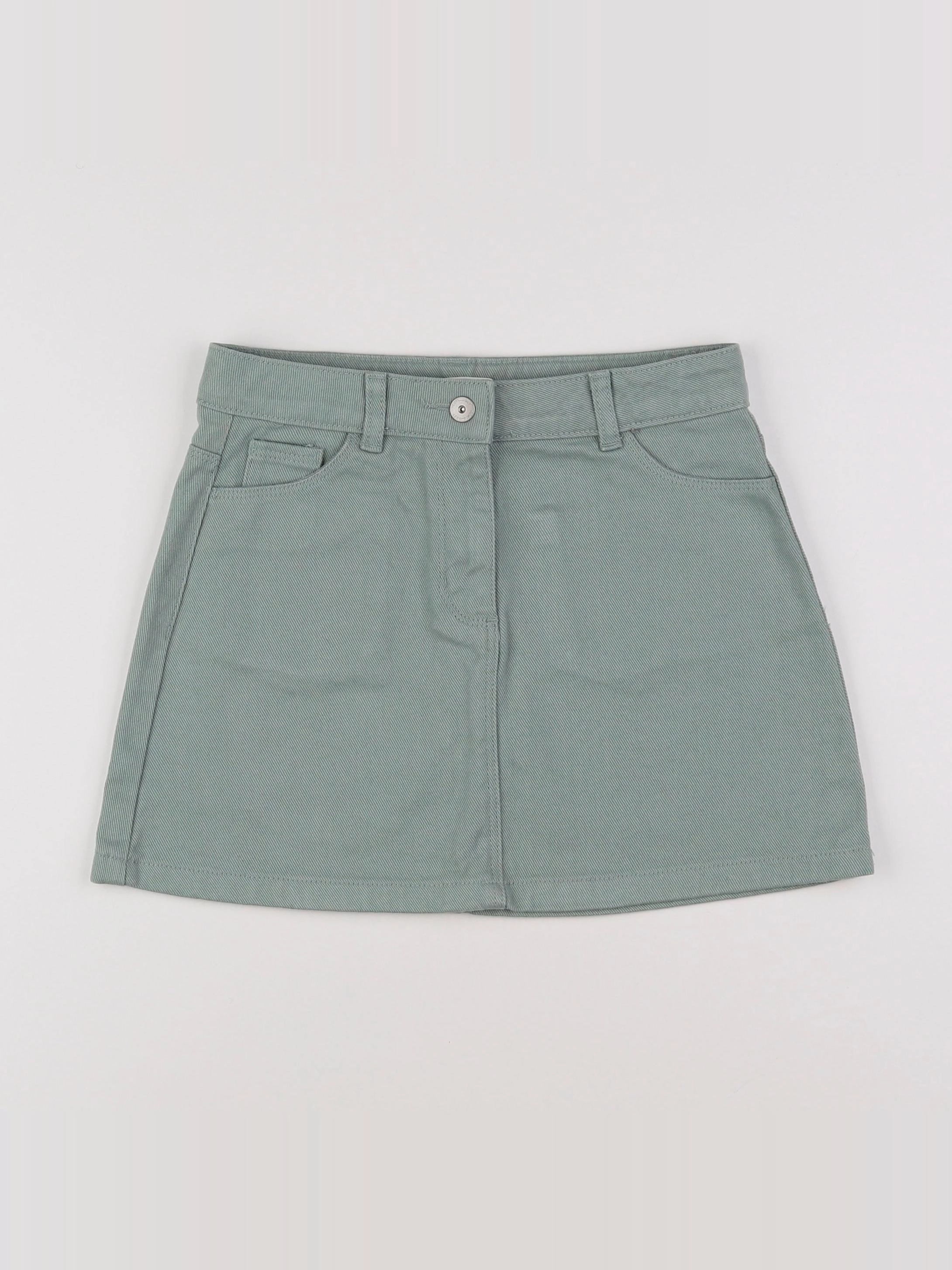 Vertbaudet - jupe vert - 9 ans