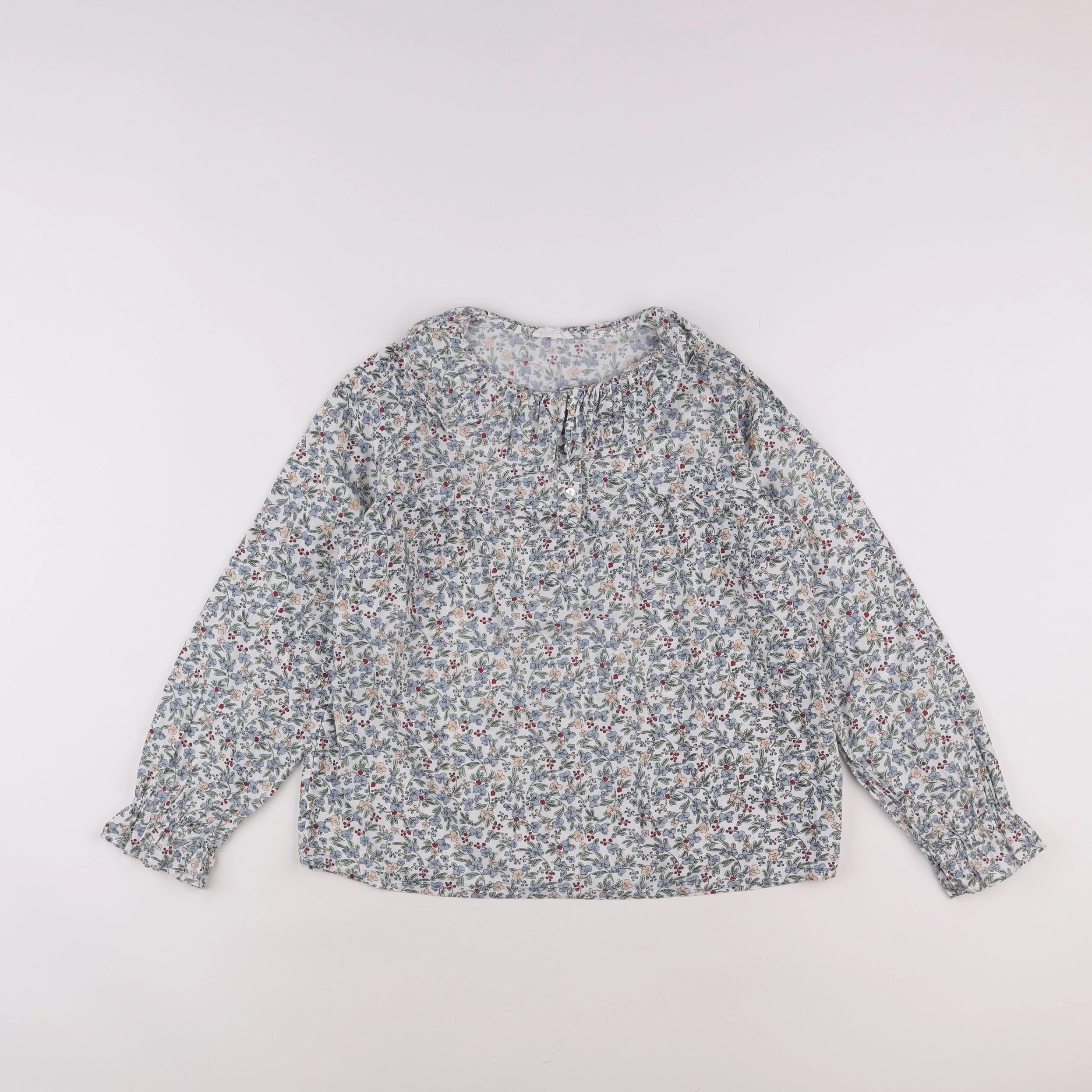 Vertbaudet - blouse multicolore - 10 ans