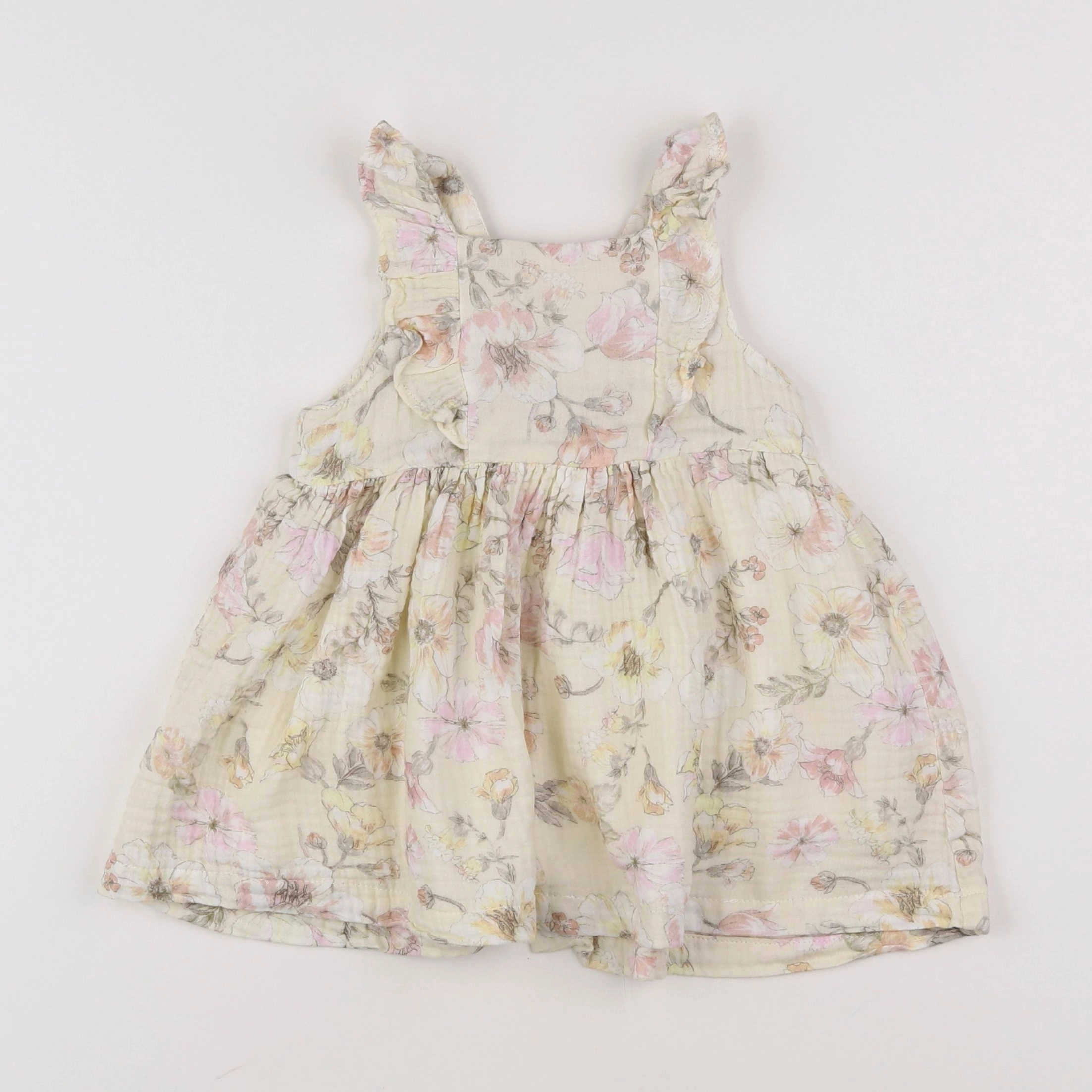 Vertbaudet - robe jaune - 18 mois