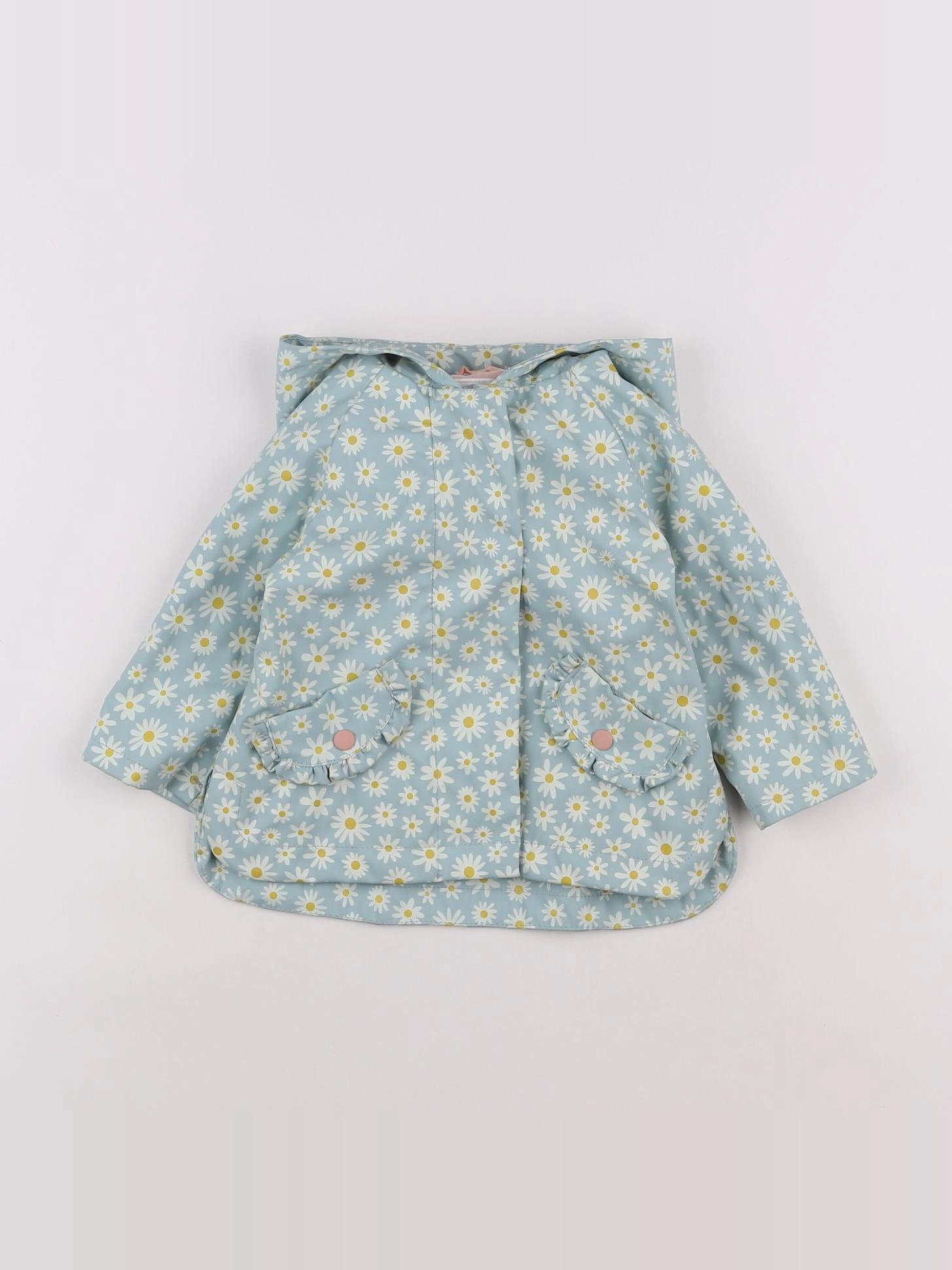 Vertbaudet - imperméable vert - 9 mois
