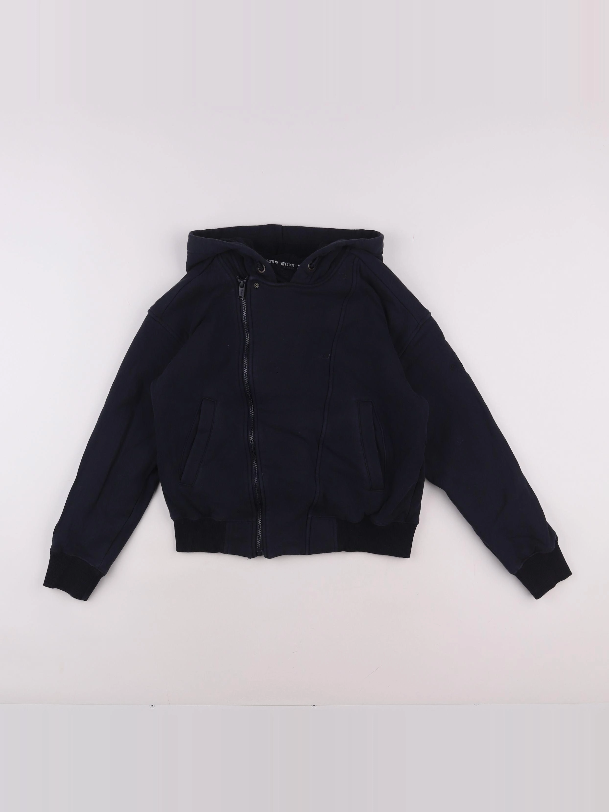 IKKS - sweat bleu, blanc - 12 ans