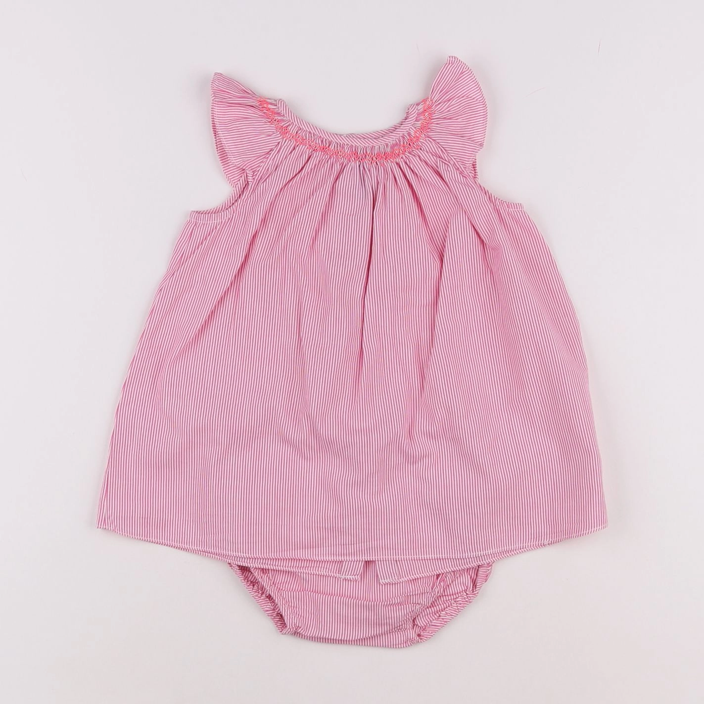 Jacadi - robe rose - 6 mois
