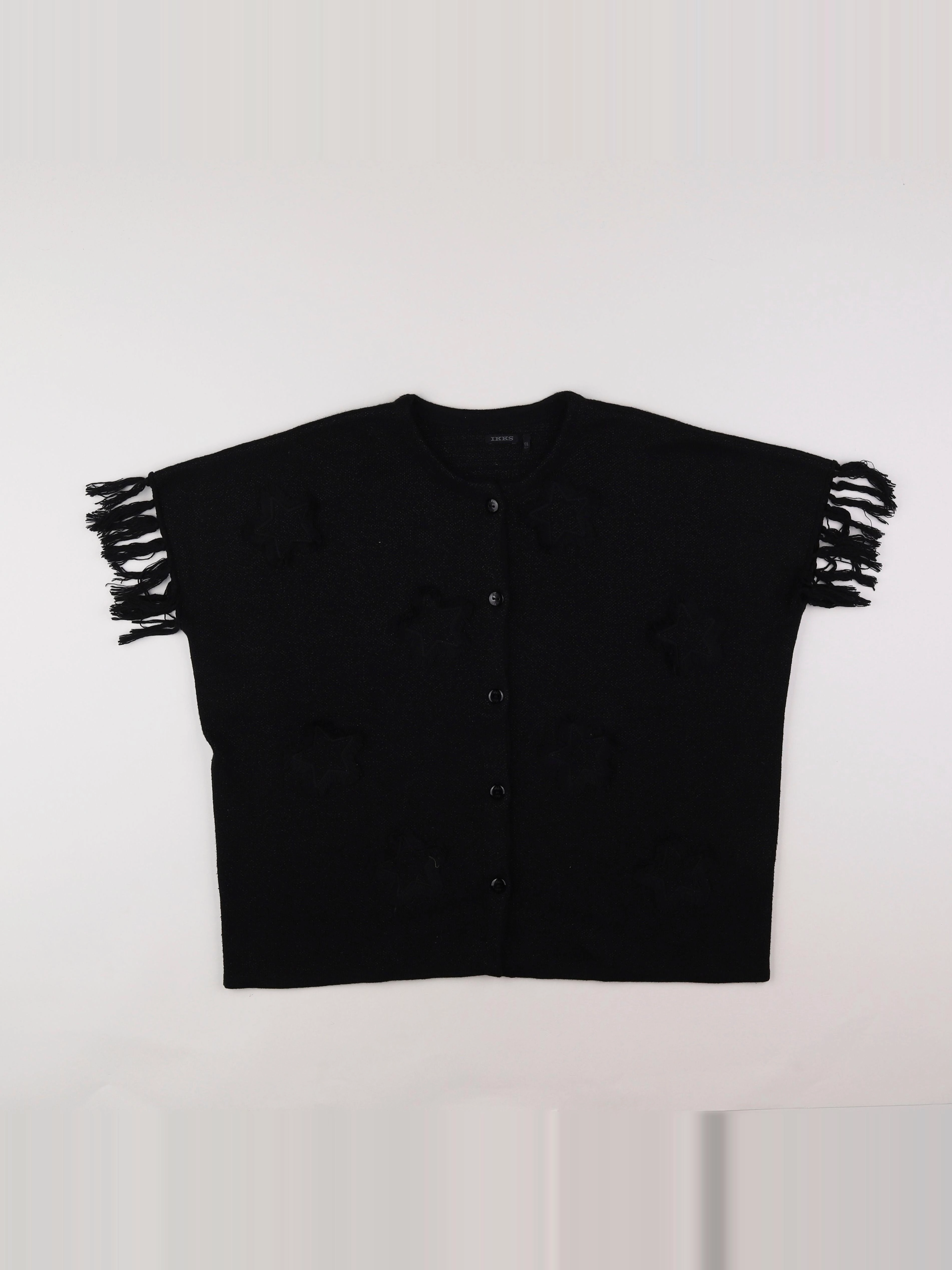 IKKS - pull noir - 12 ans