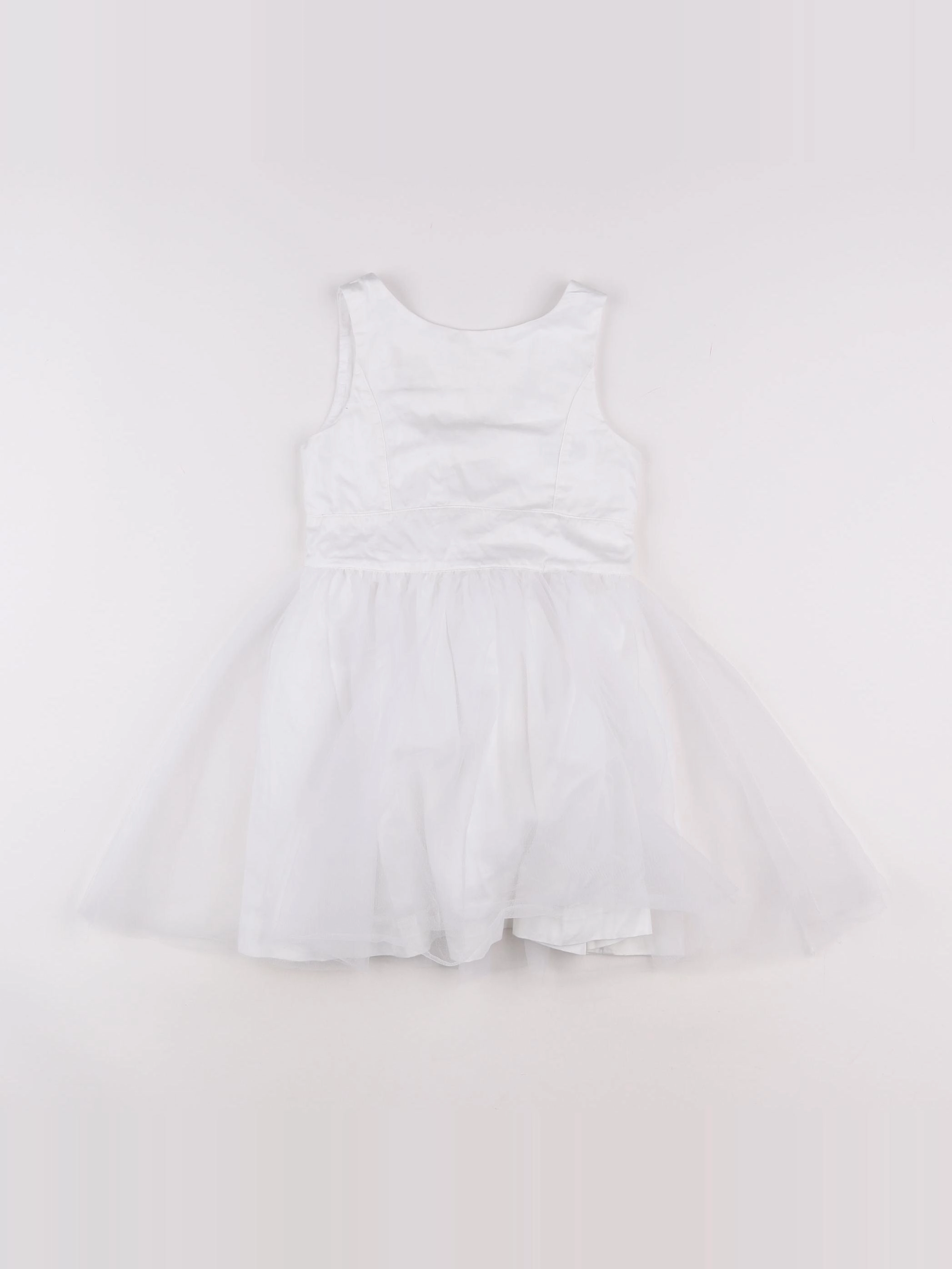 Vertbaudet - robe blanc - 5 ans
