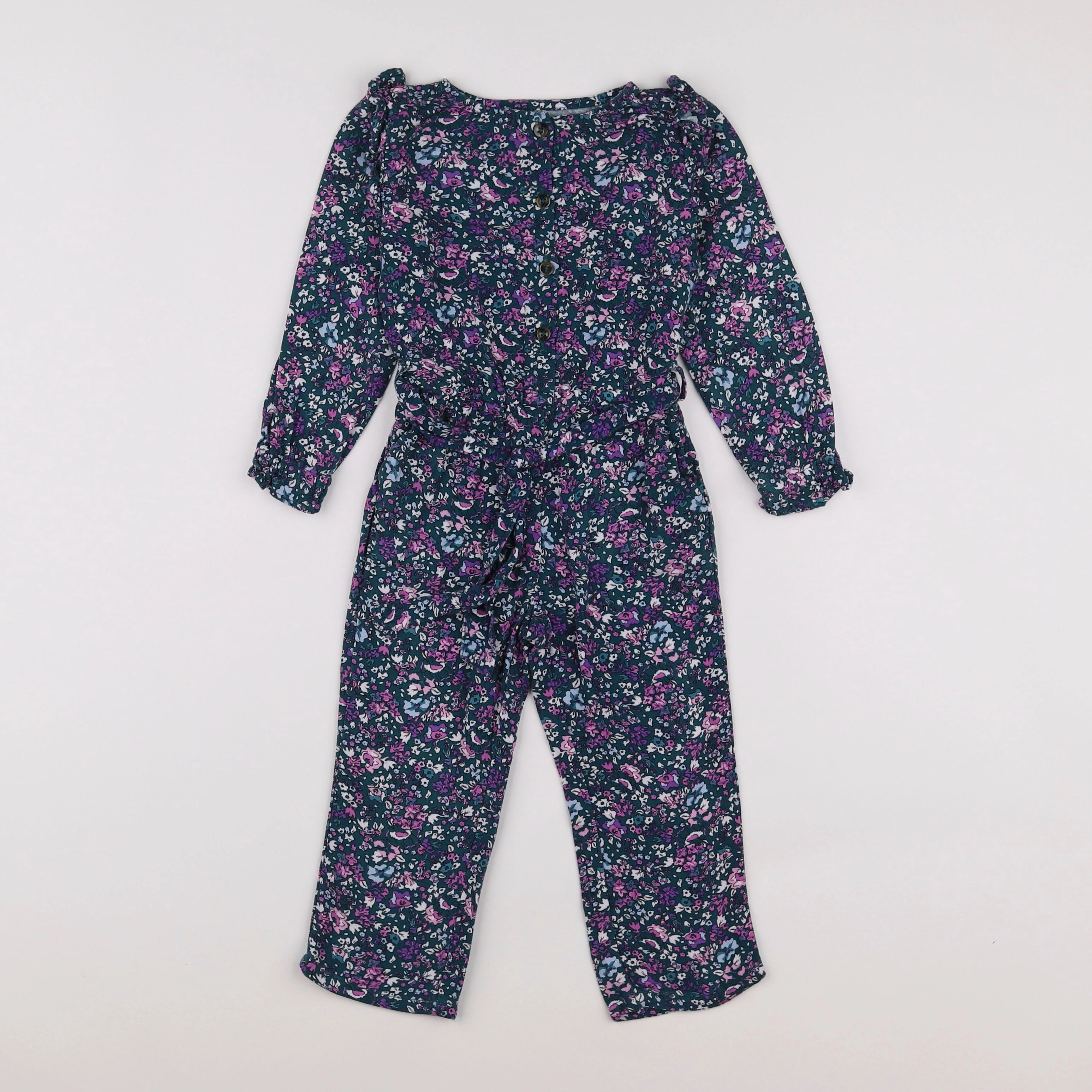 Vertbaudet - combinaison multicolore - 2 ans