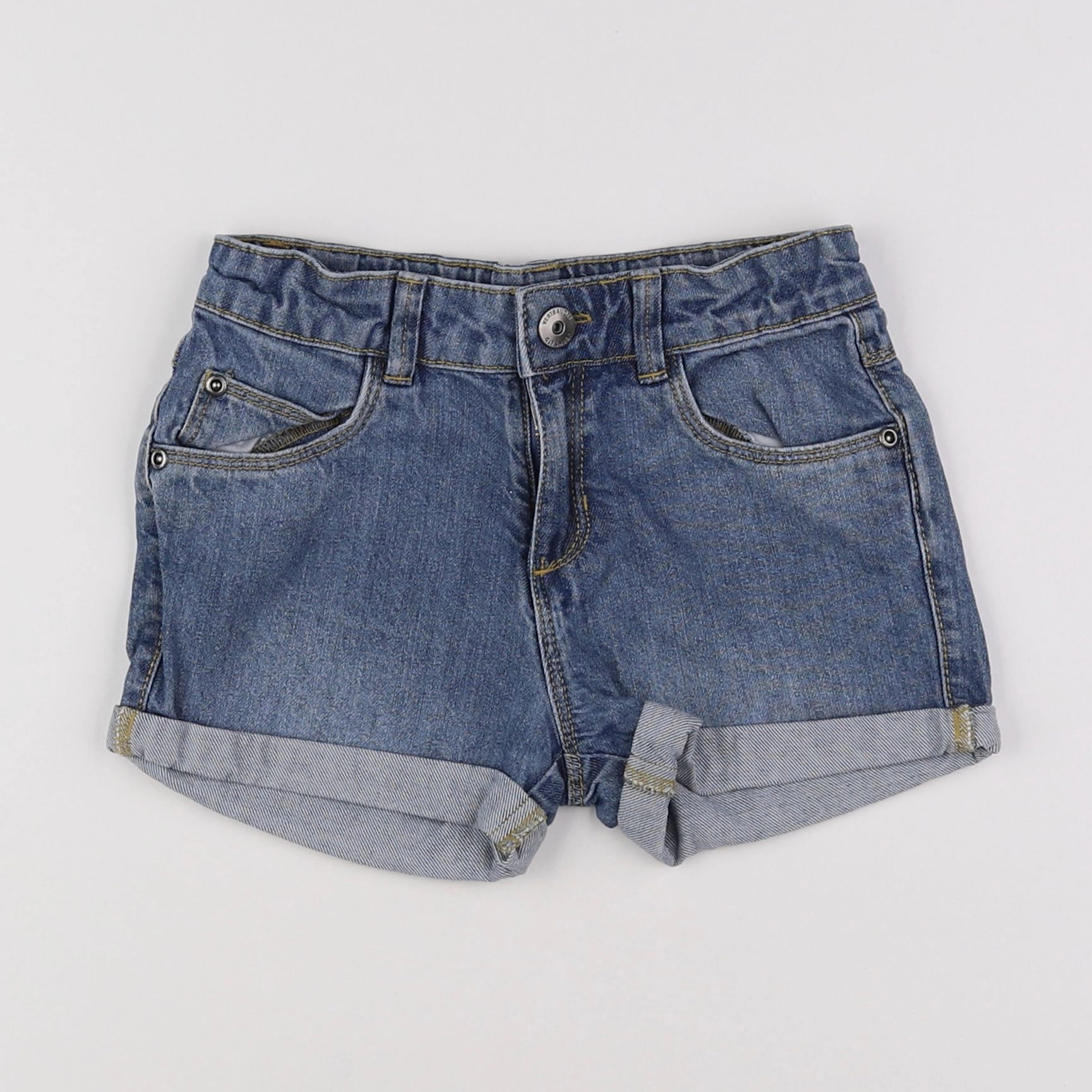 Vertbaudet - short bleu - 6 ans