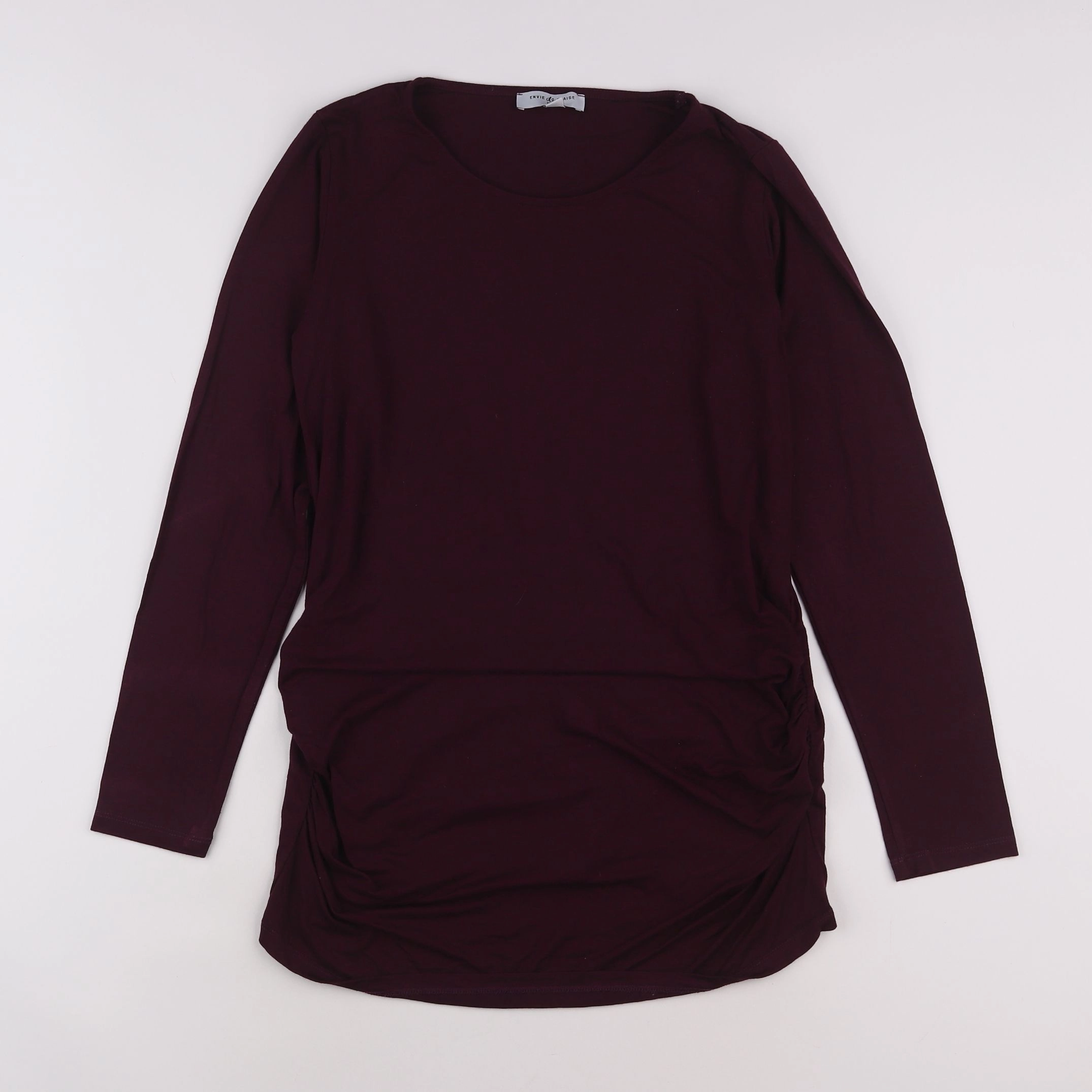 Envie de fraise - tee-shirt grossesse violet - 38 à 40