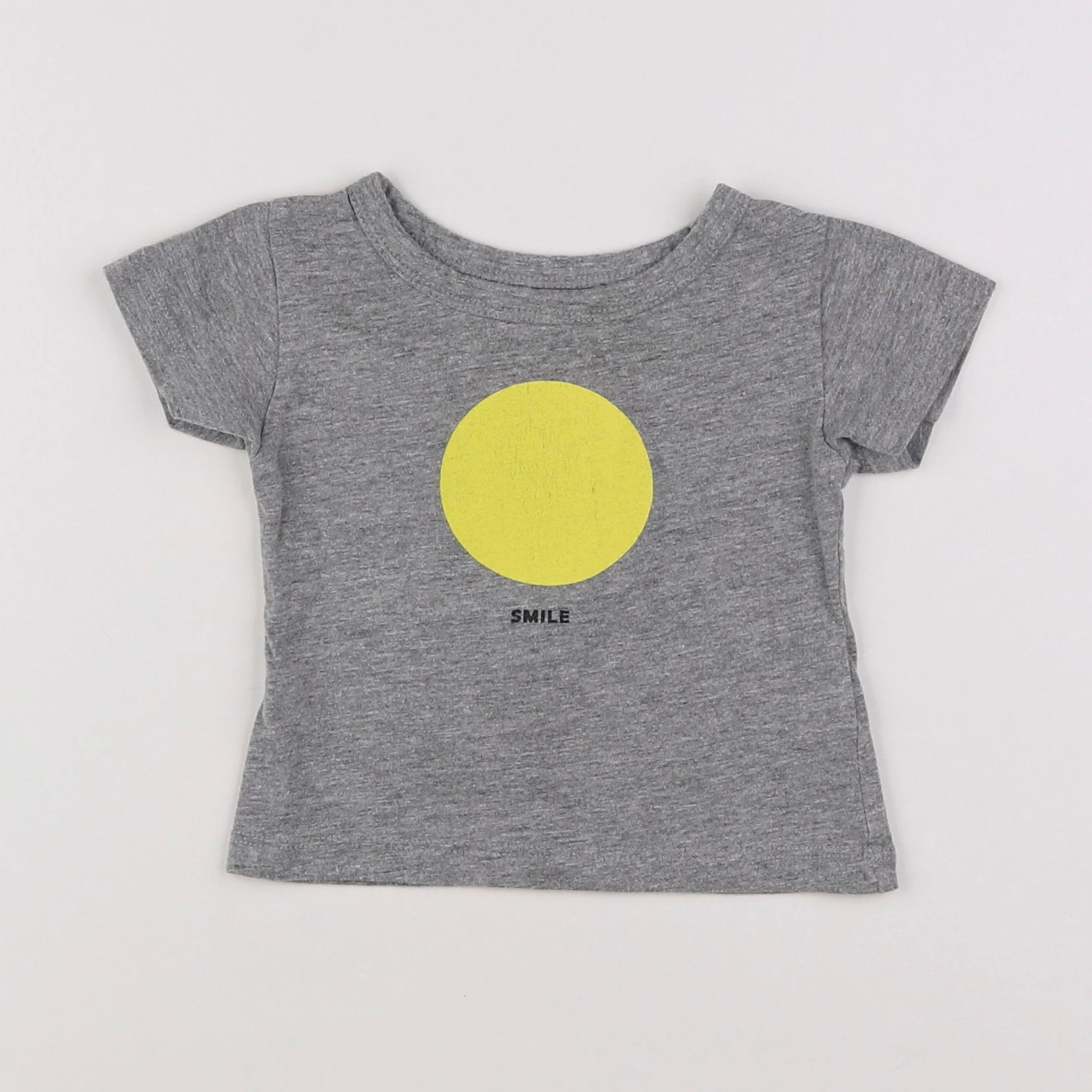 Louis Louise - tee-shirt gris - 3 mois