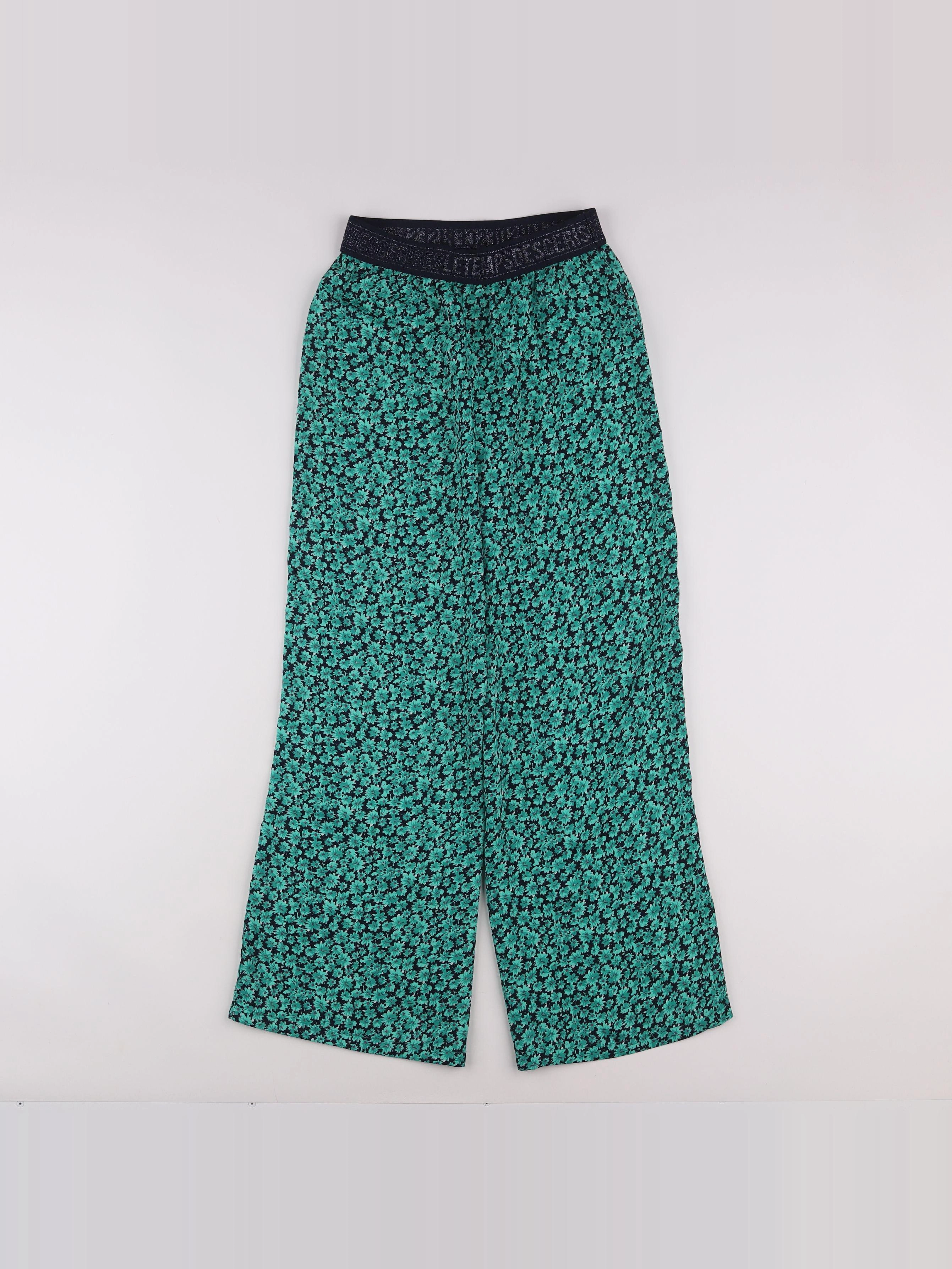 Le temps des cerises  - pantalon vert - 10 ans