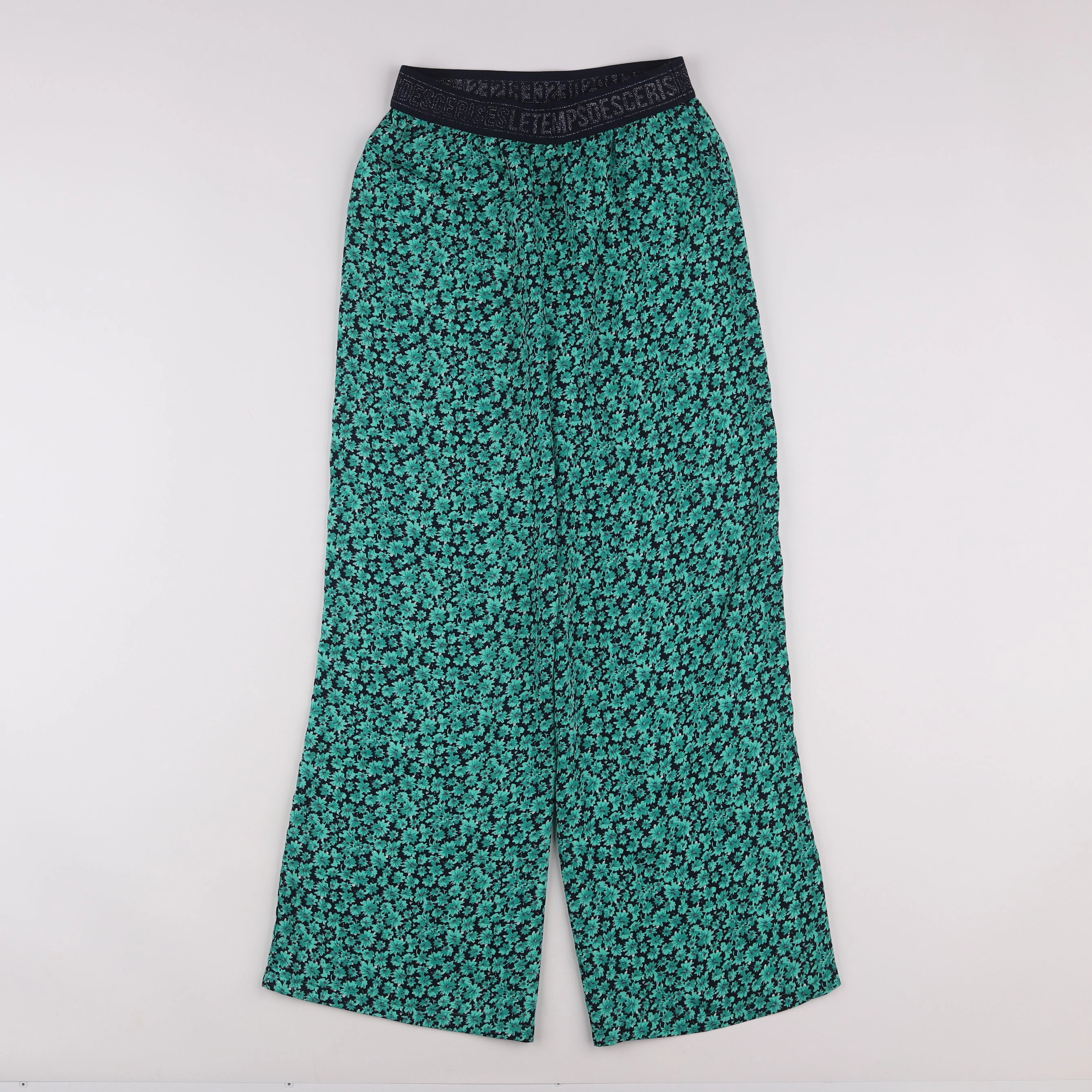 Le temps des cerises  - pantalon vert - 10 ans