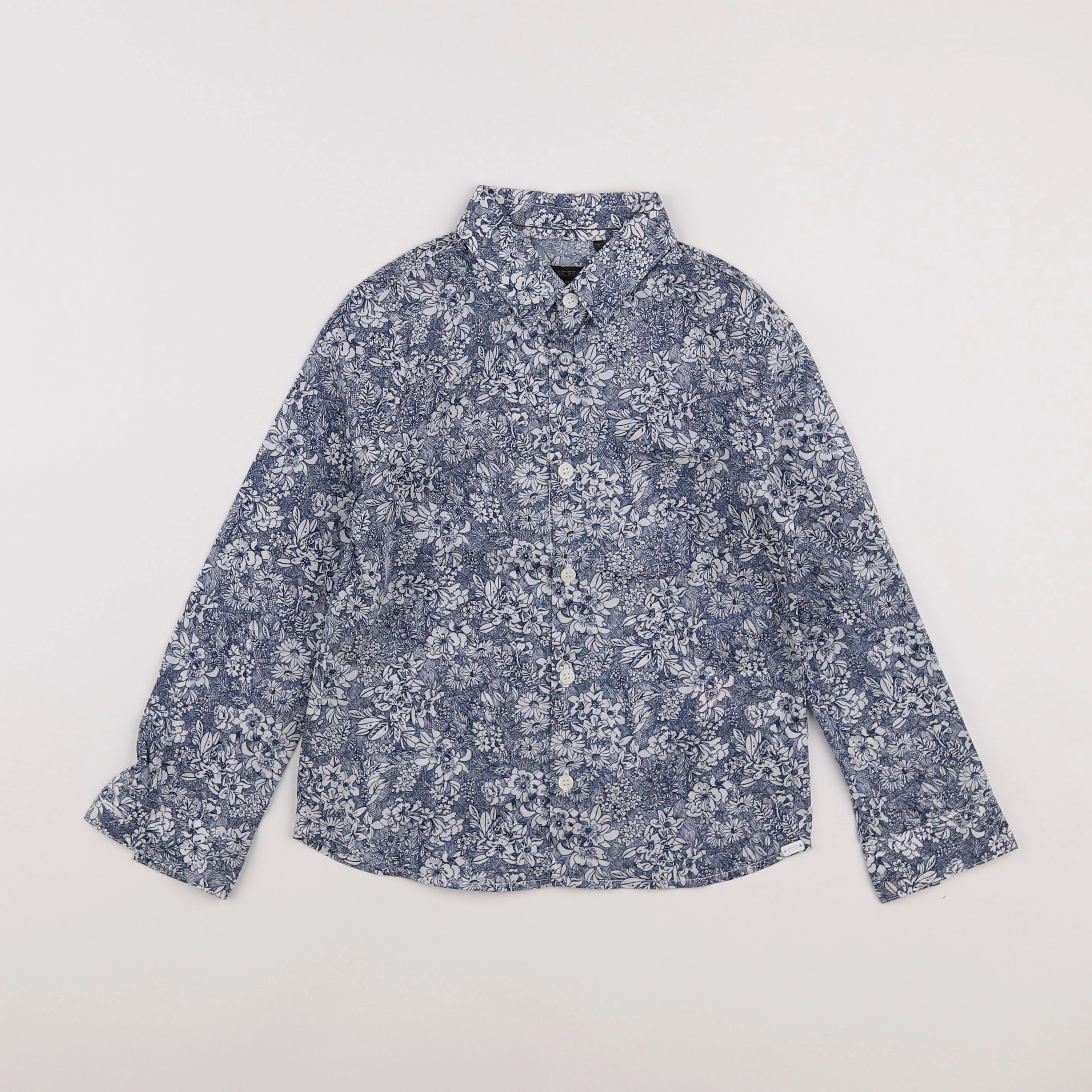 IKKS - chemise bleu - 5 ans