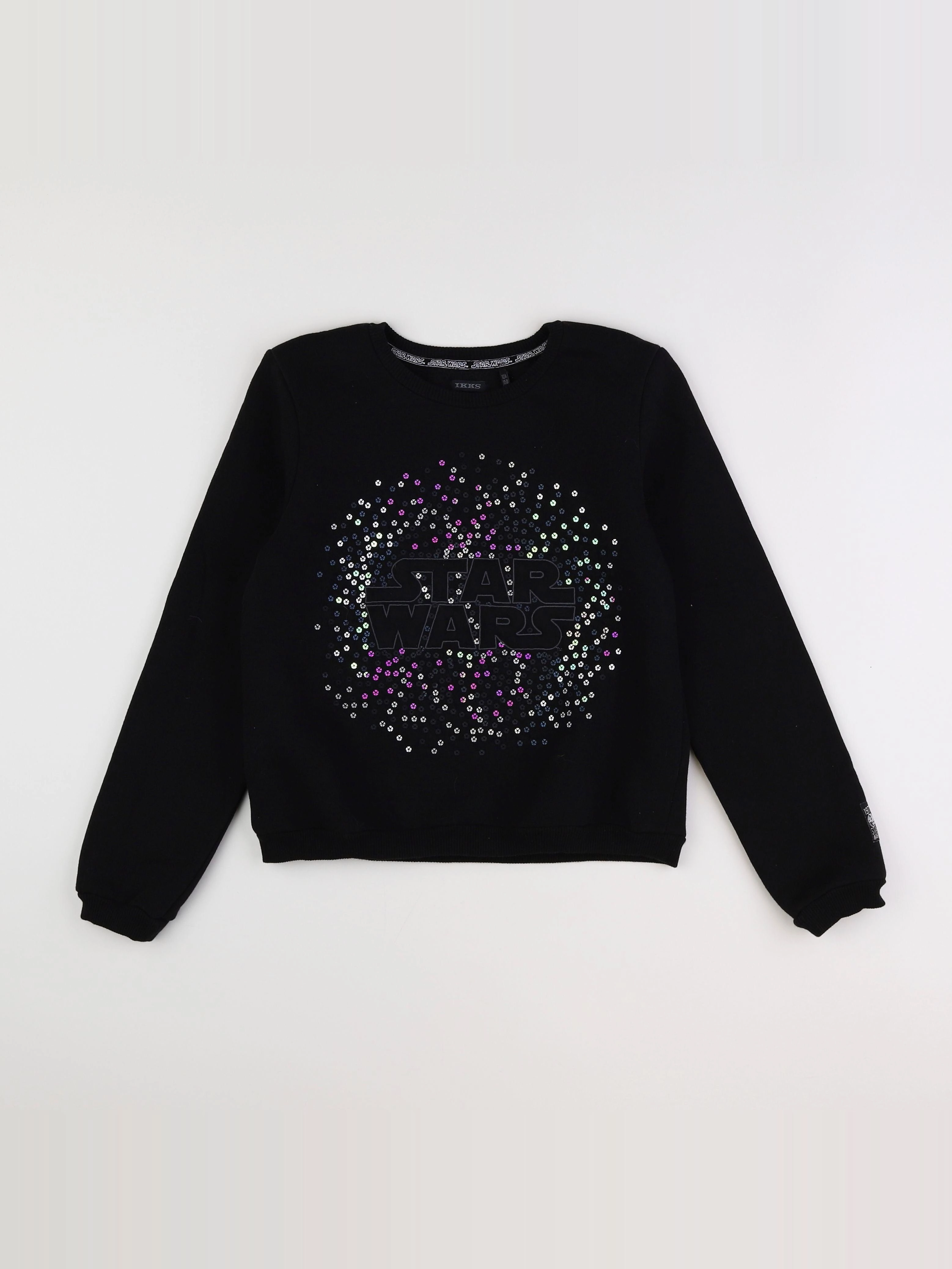 IKKS - sweat noir - 12 ans