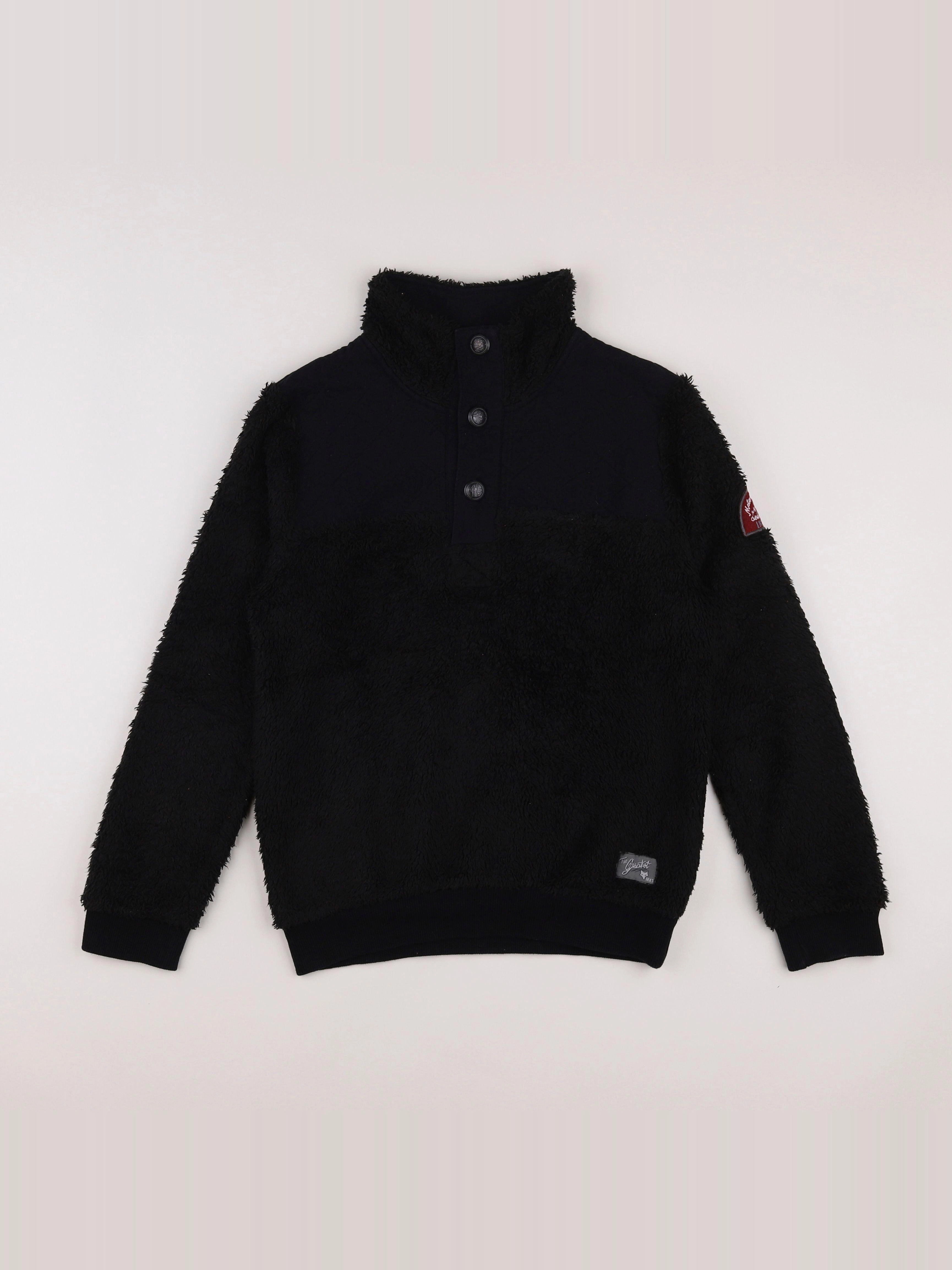 IKKS - veste imprimé au dos noir - 12 ans