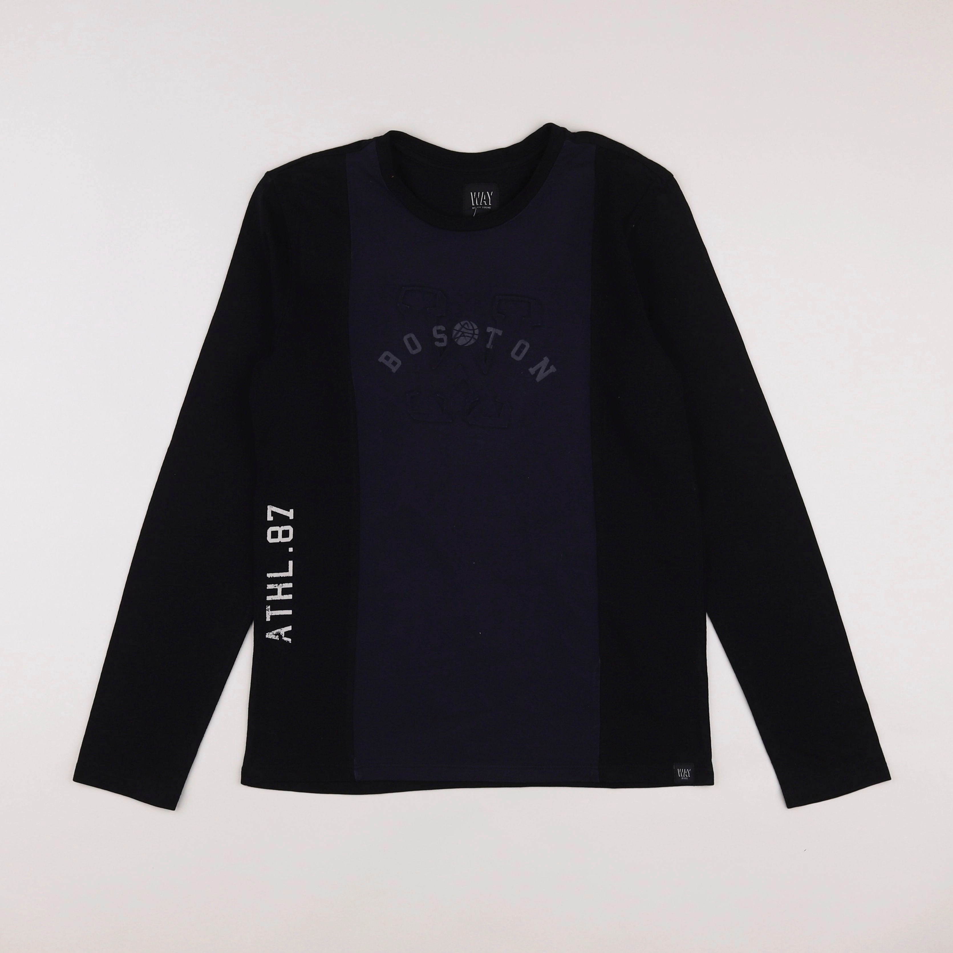 IKKS - tee-shirt noir - 10 ans