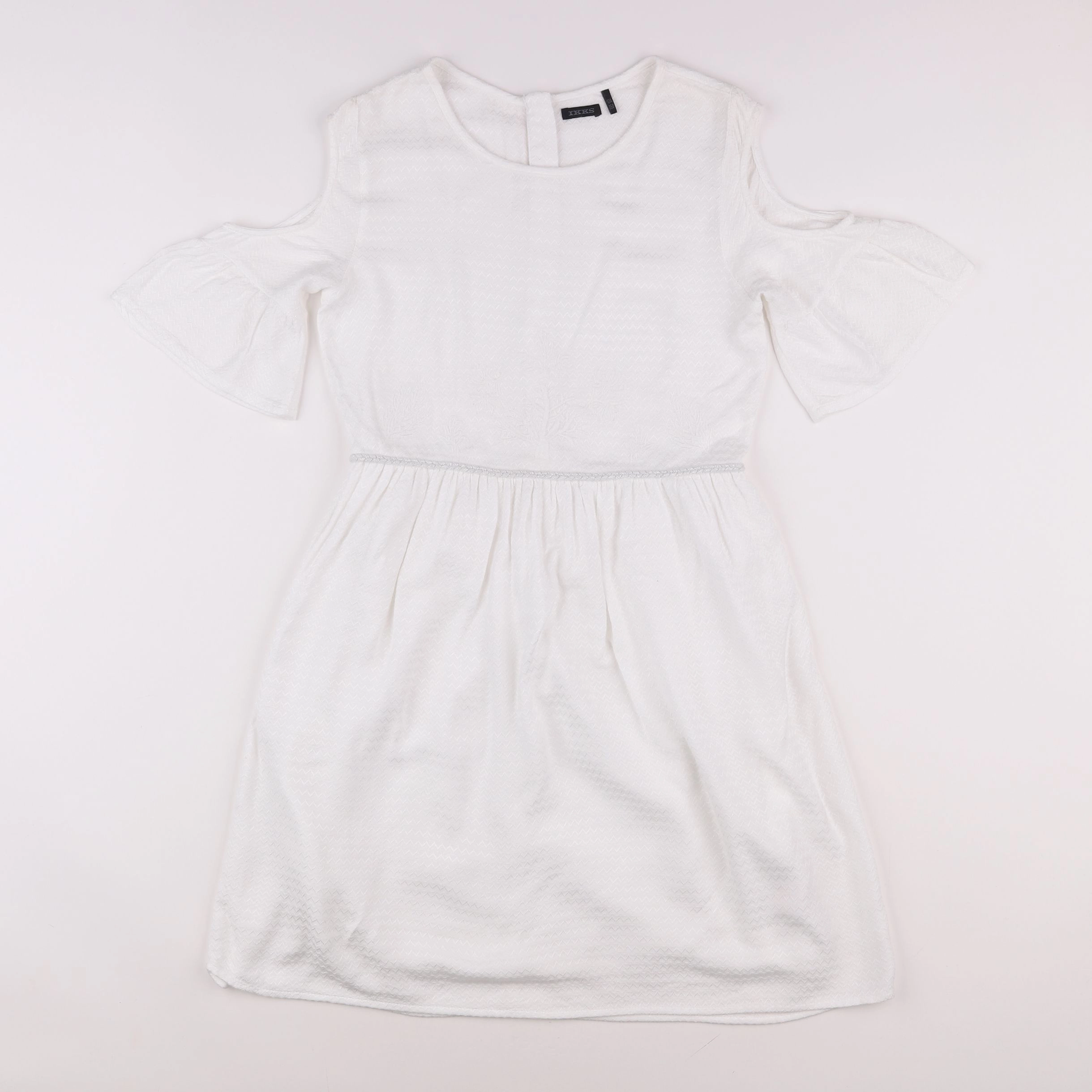 IKKS - robe blanc - 12 ans
