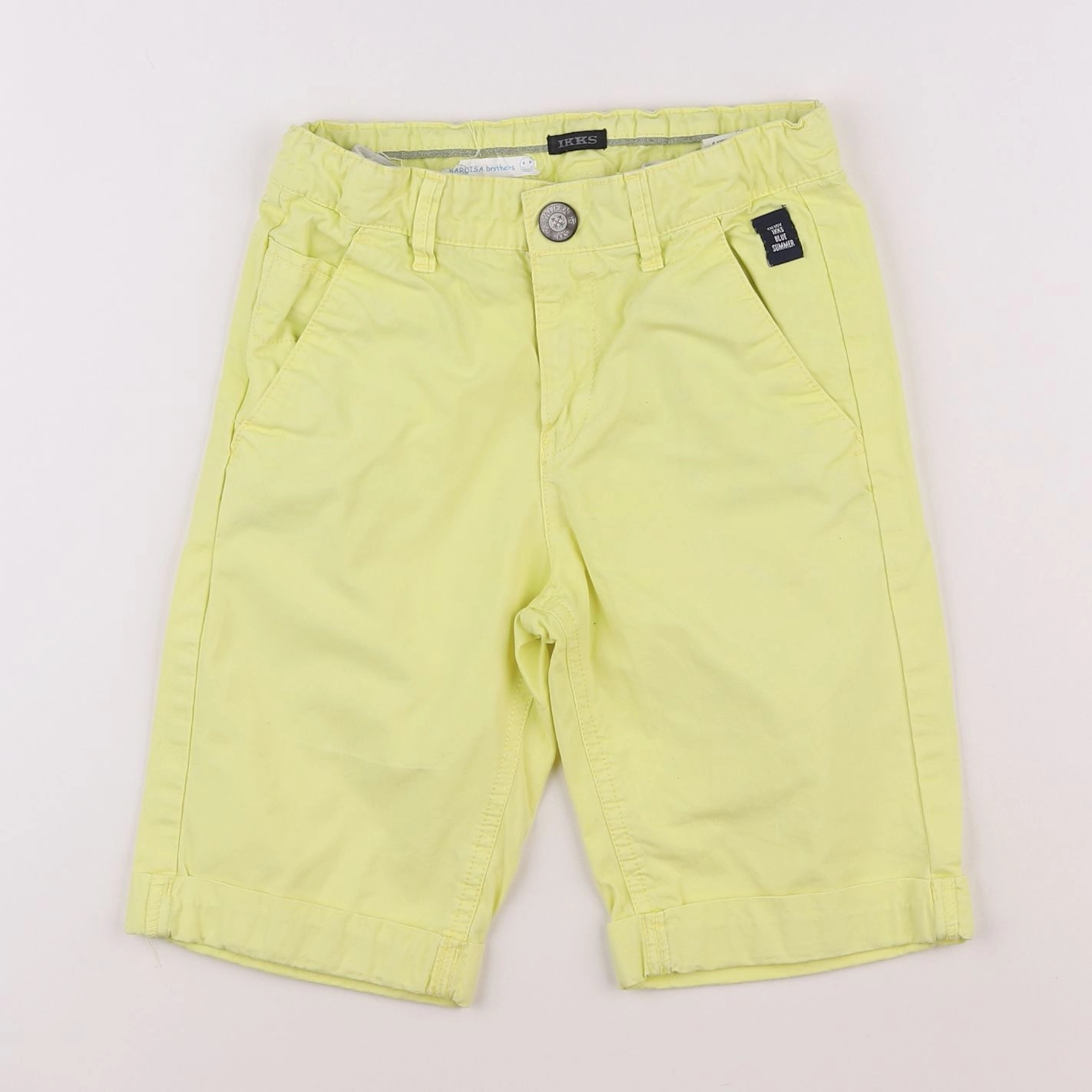 H&M - short jaune - 8 ans