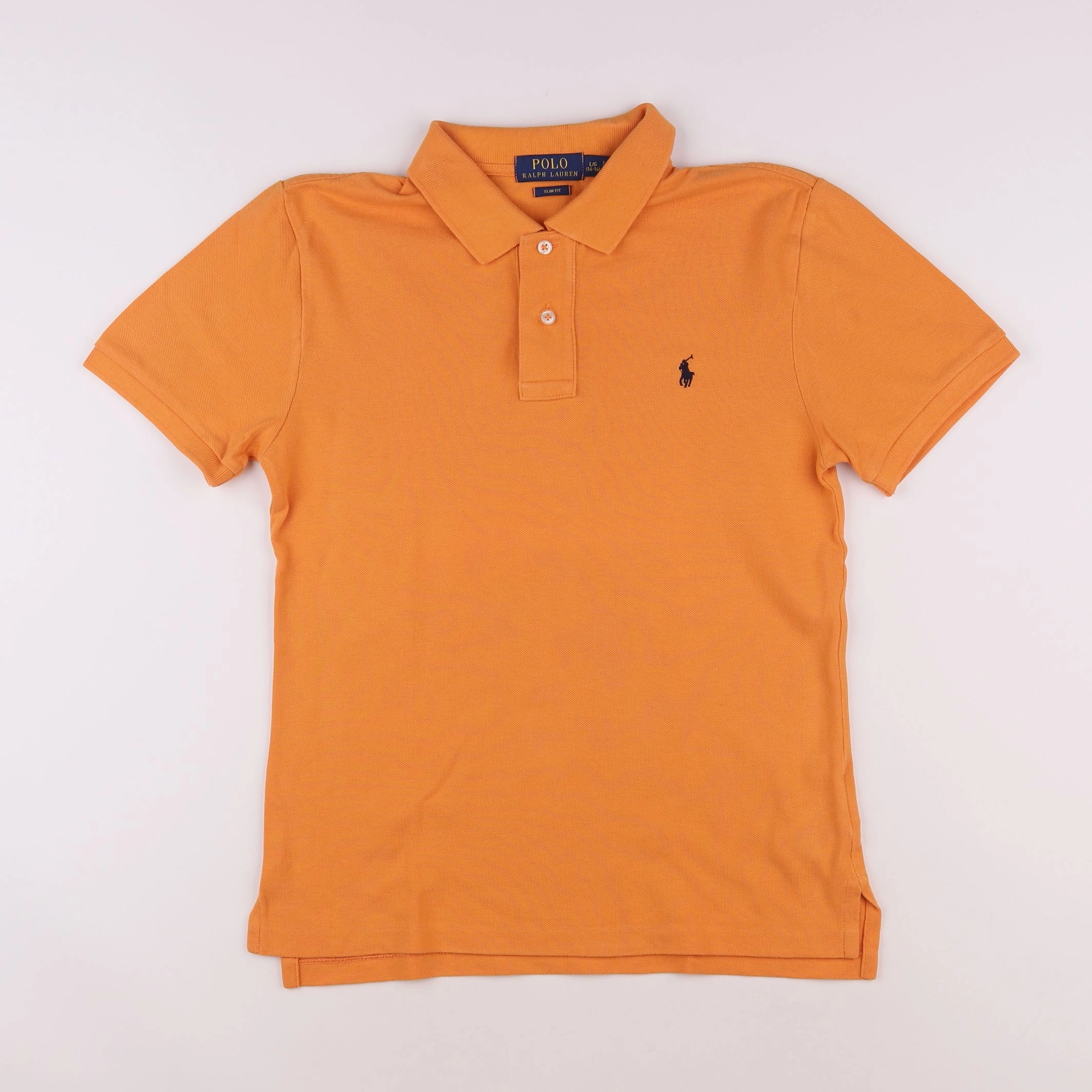 Ralph Lauren - polo orange - 14/16 ans