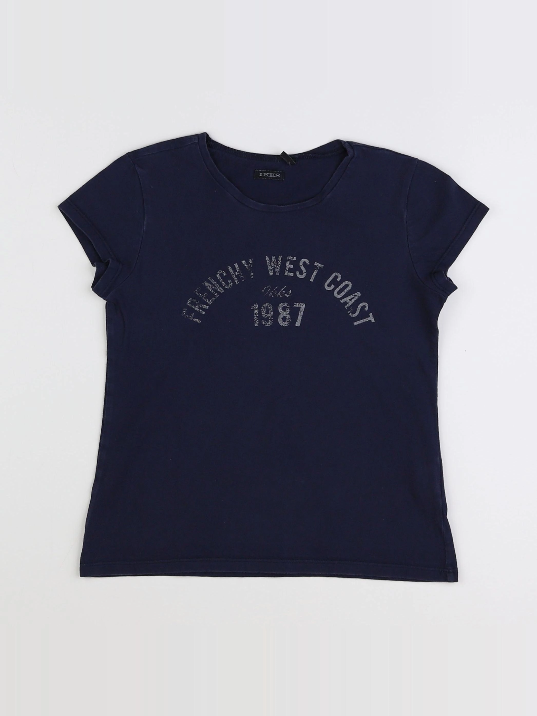 IKKS - tee-shirt bleu - 10 ans