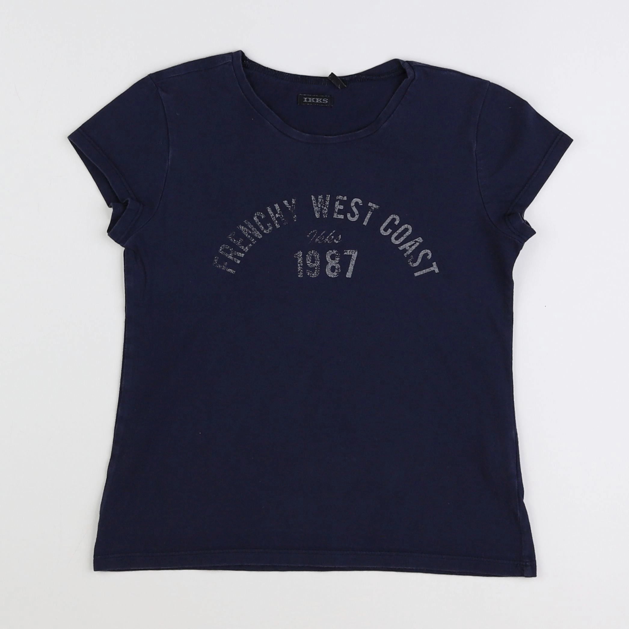 IKKS - tee-shirt bleu - 10 ans